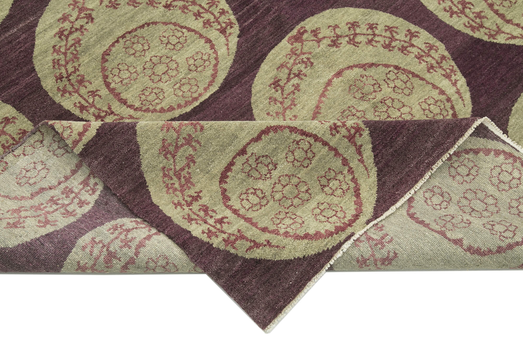 Aubergine Oushak — 1.80 x 2.46