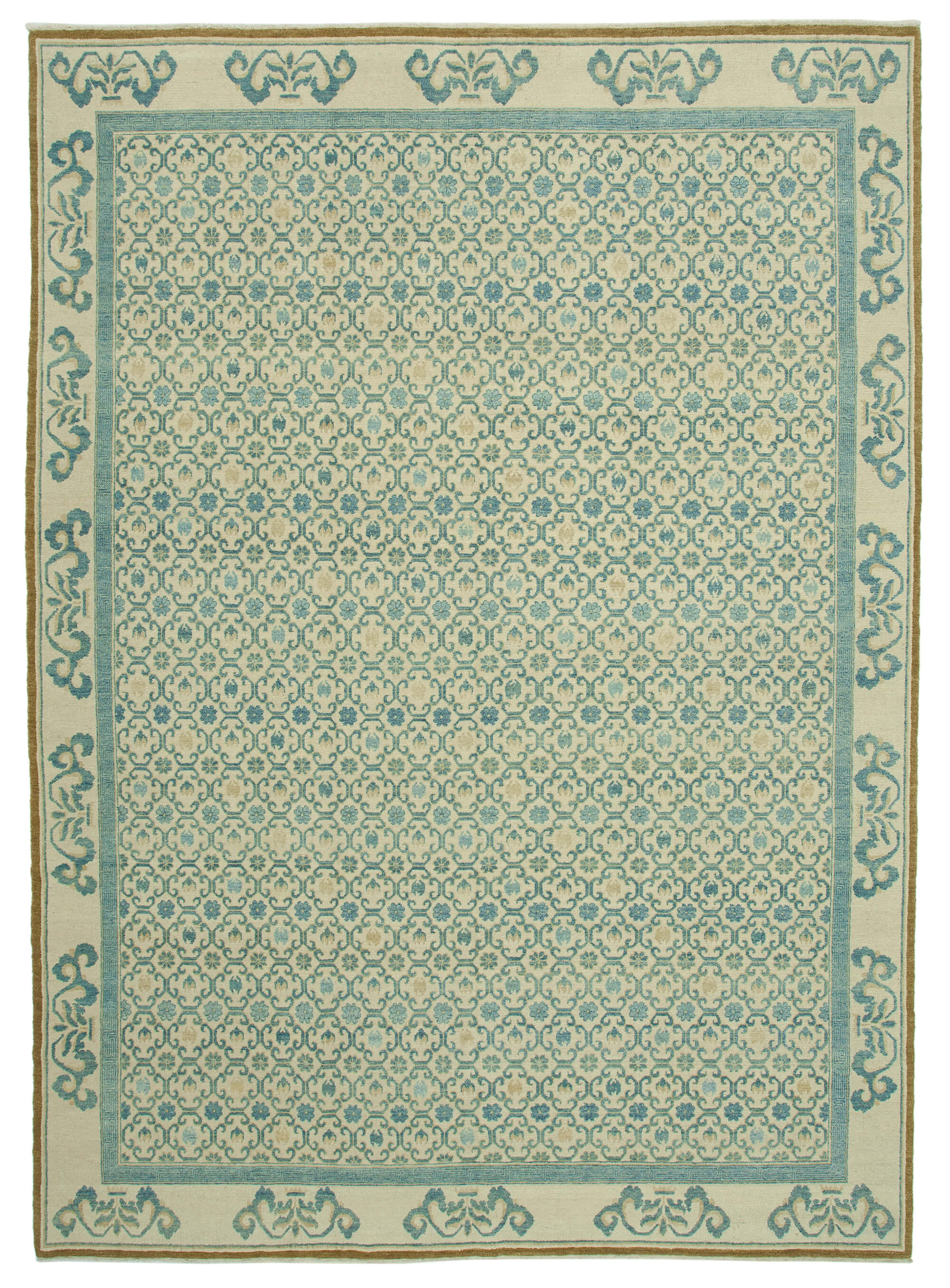 Lapis Oushak — 3.01 x 4.23