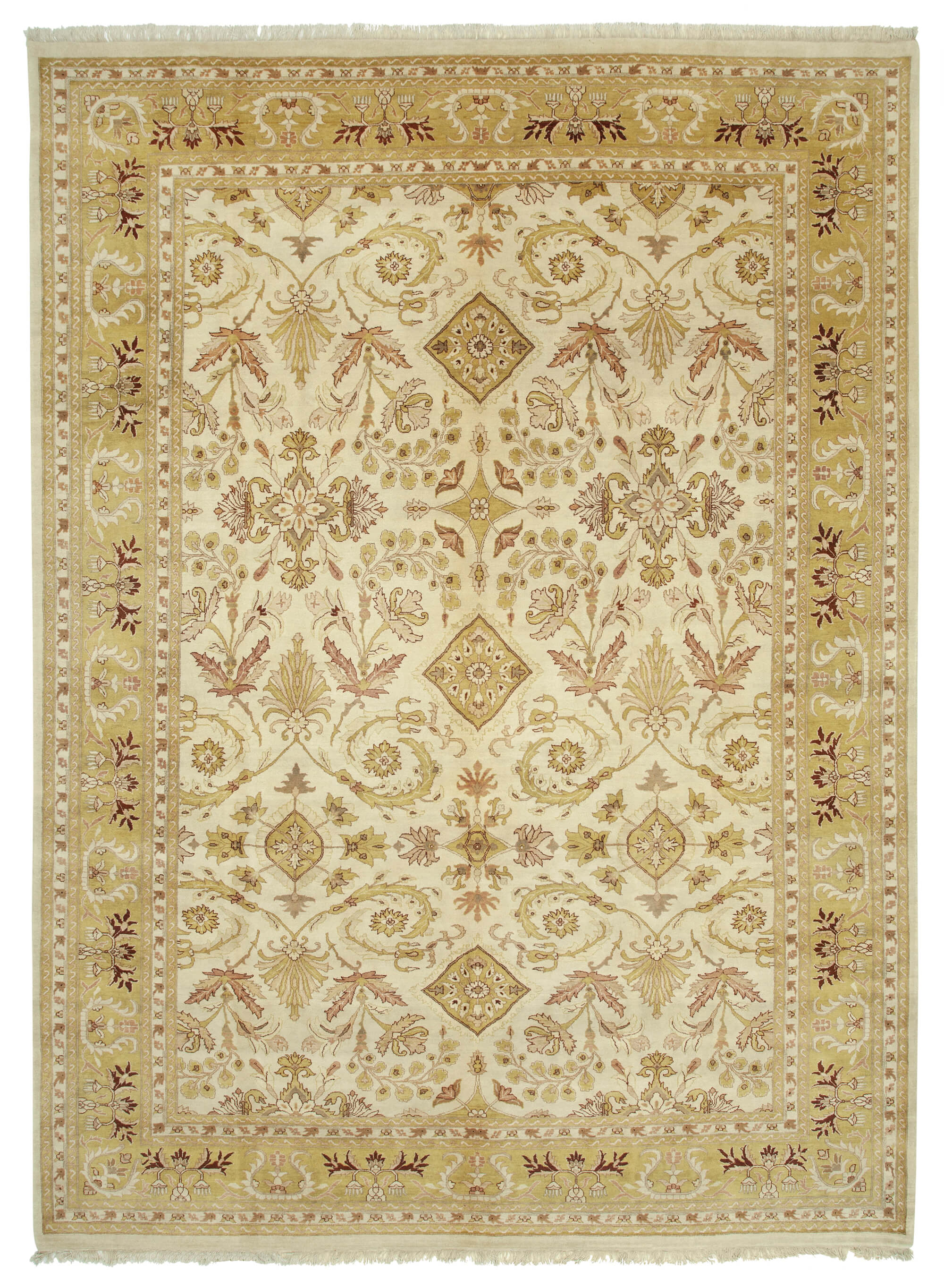 Bisque Oushak — 3.05 x 4.13