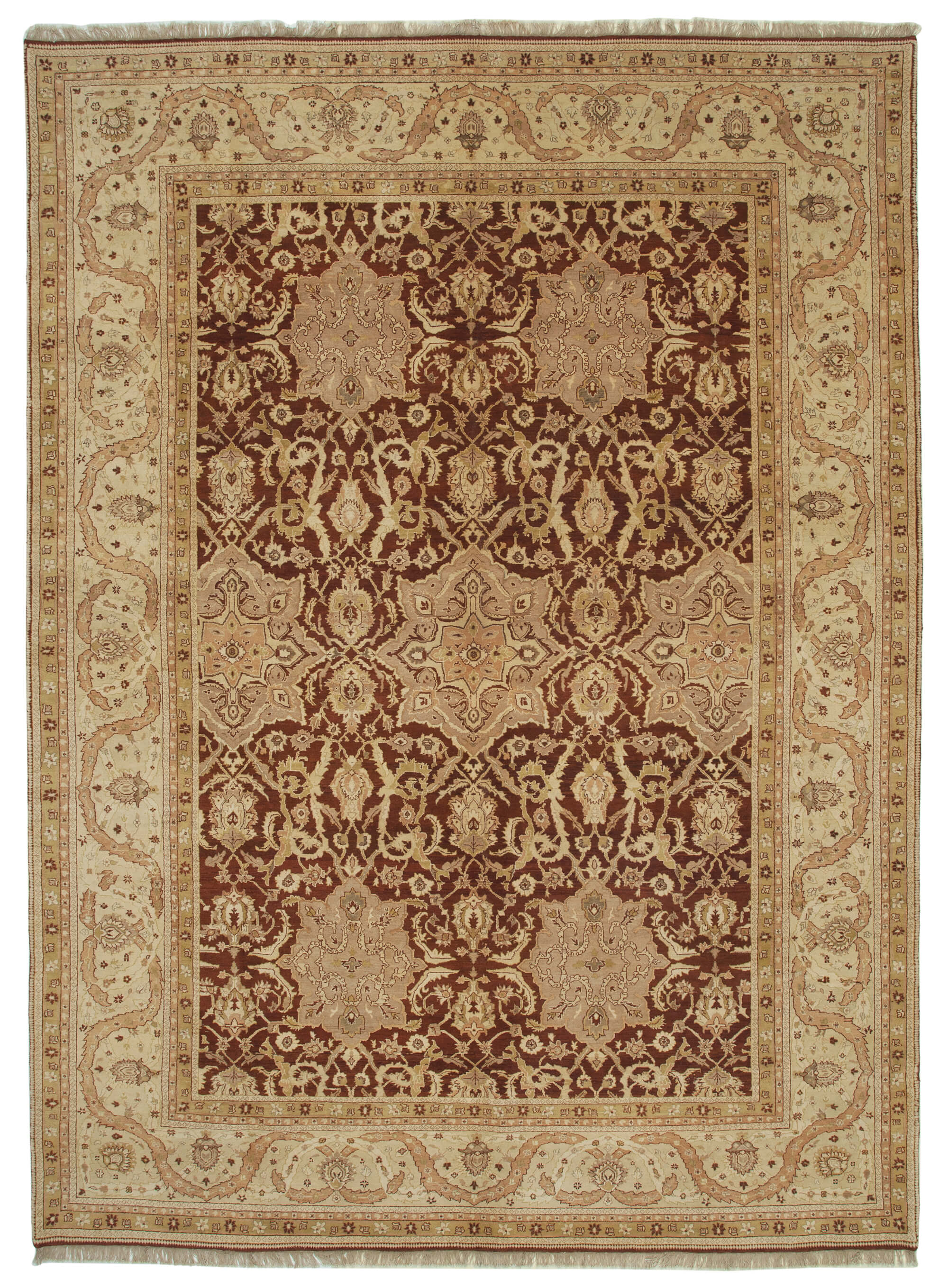 Bisque Oushak — 3.02 x 4.21