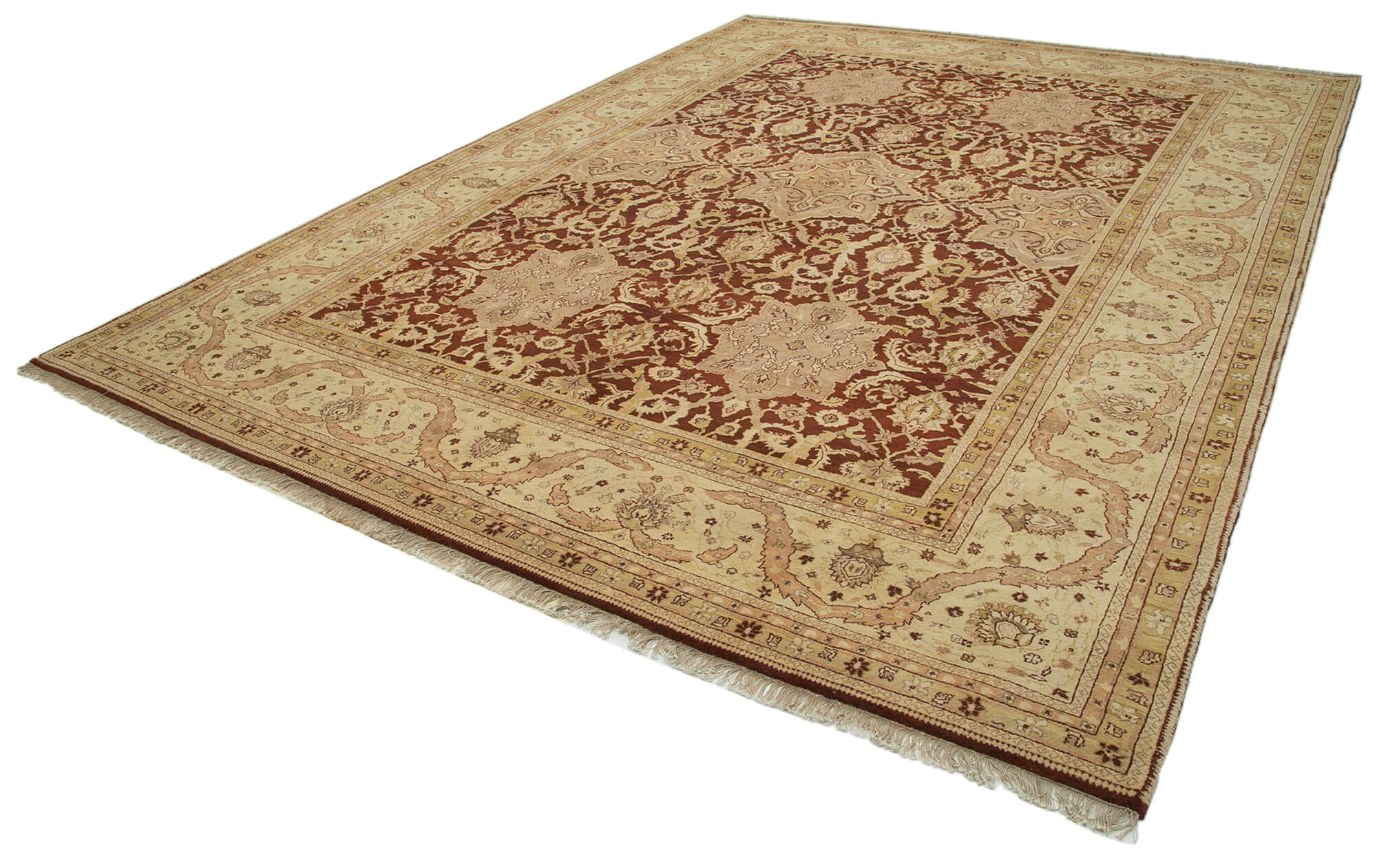 Bisque Oushak — 3.02 x 4.21