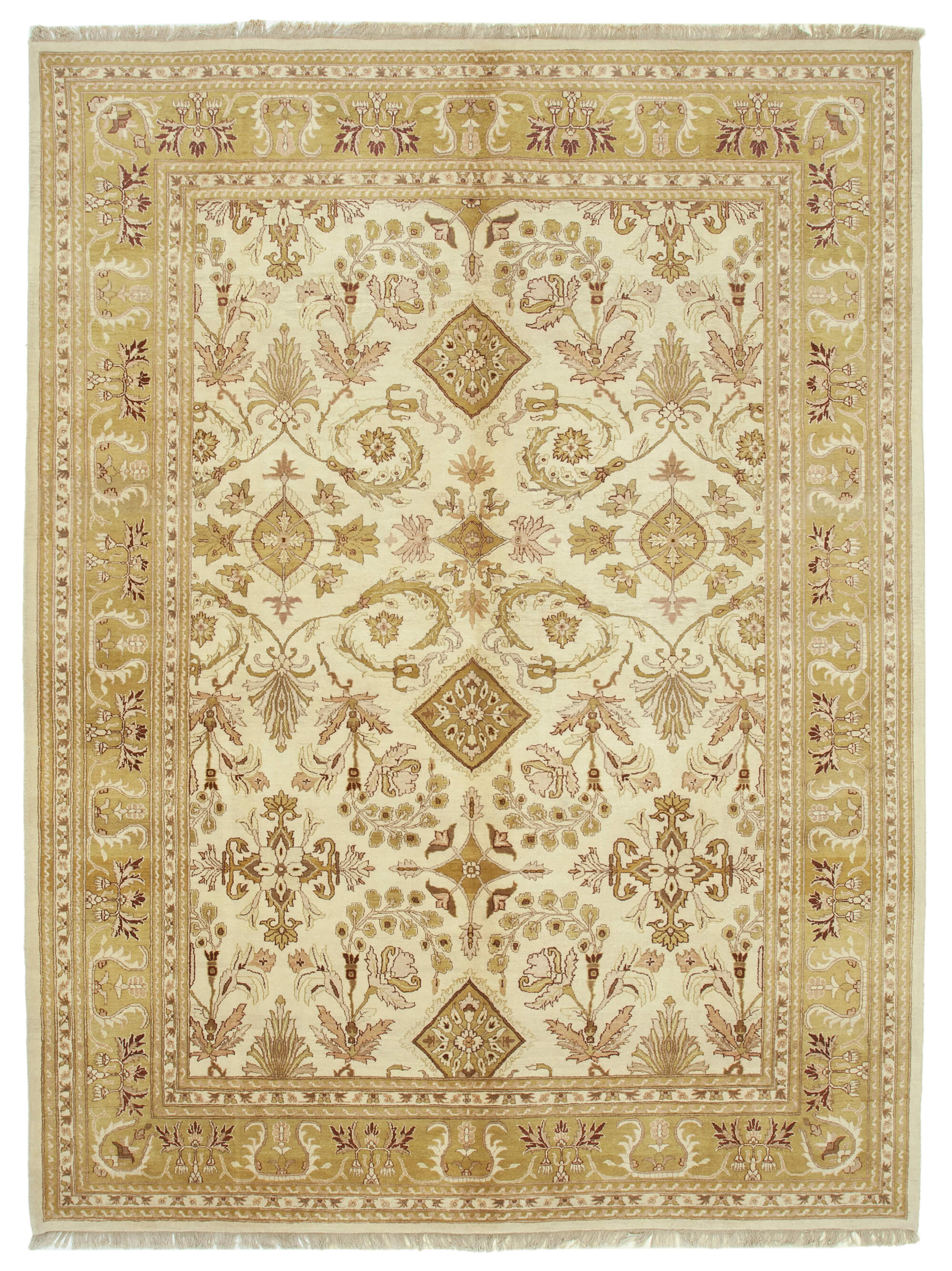 Parchment Oushak — 2.67 x 3.62