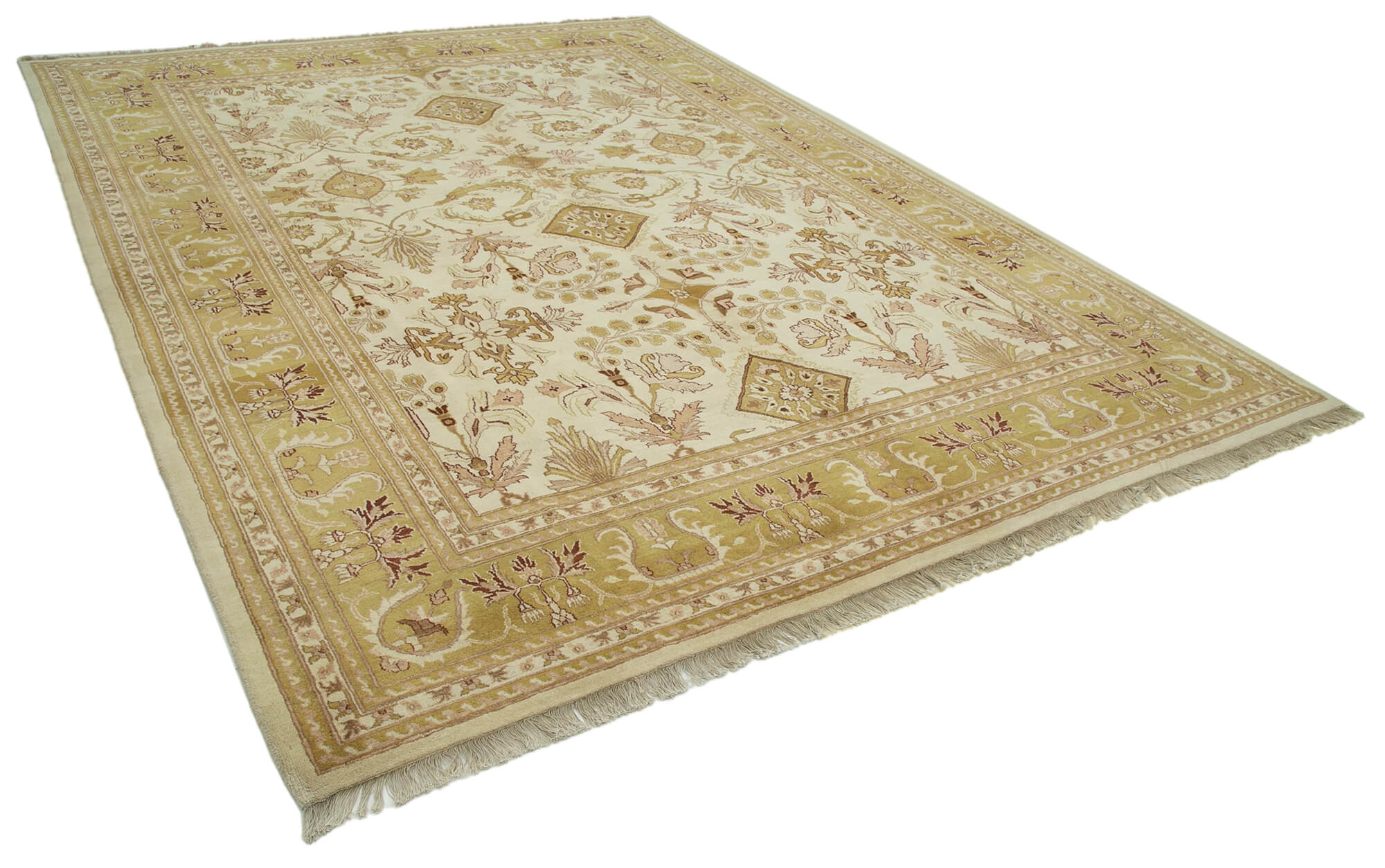 Parchment Oushak — 2.67 x 3.62