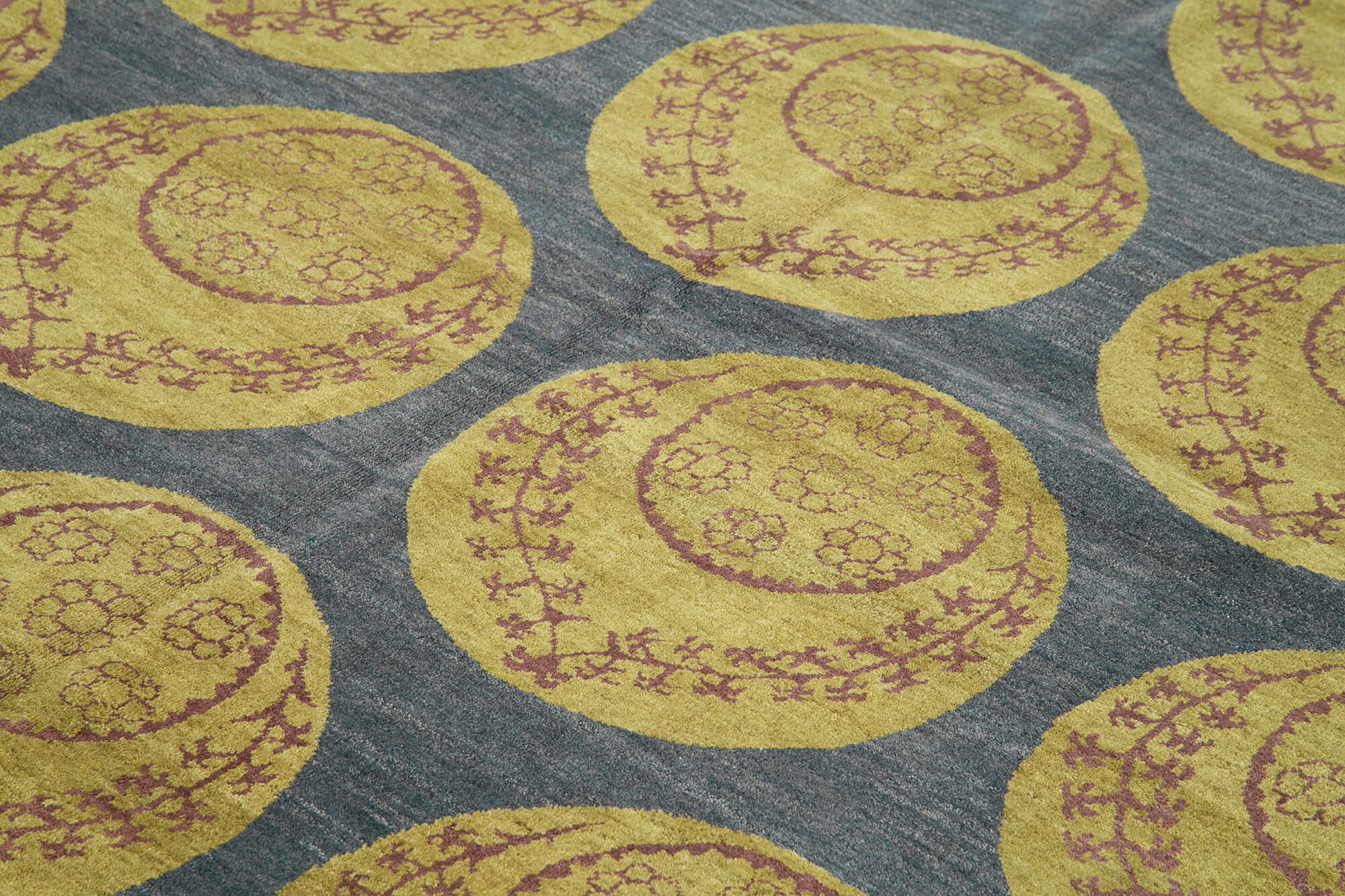 Cerulean Oushak — 2.75 x 3.66