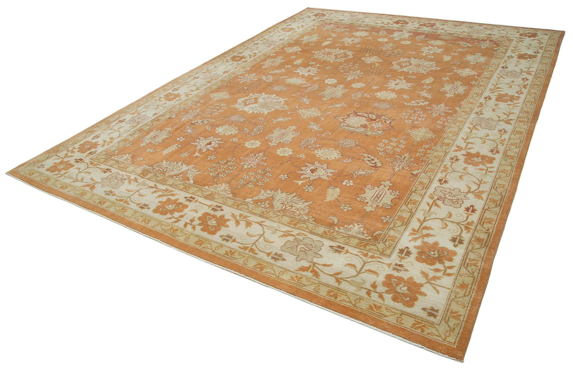Alabaster Oushak — 2.68 x 3.68