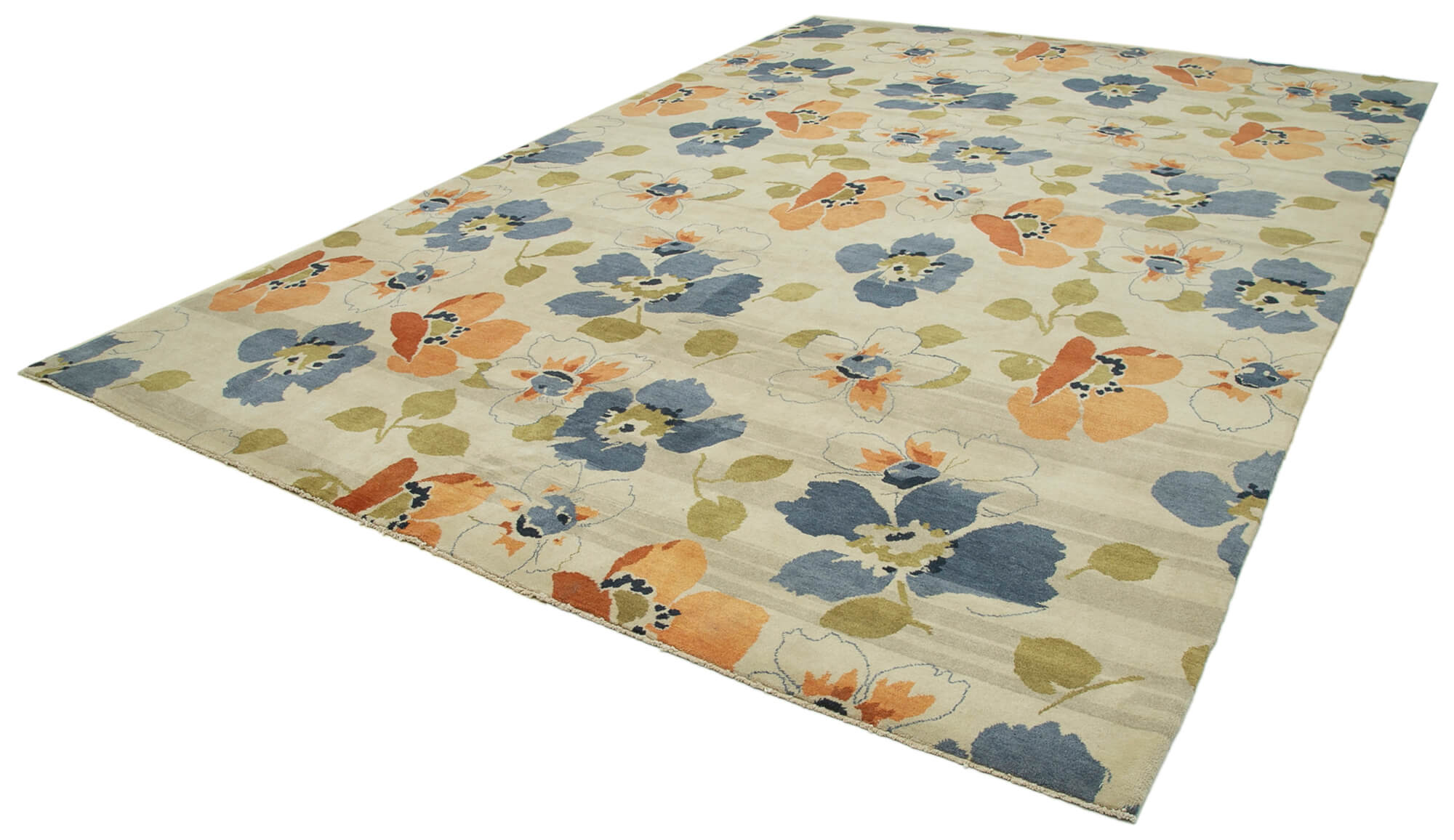 Parchment Oushak — 3.05 x 4.37
