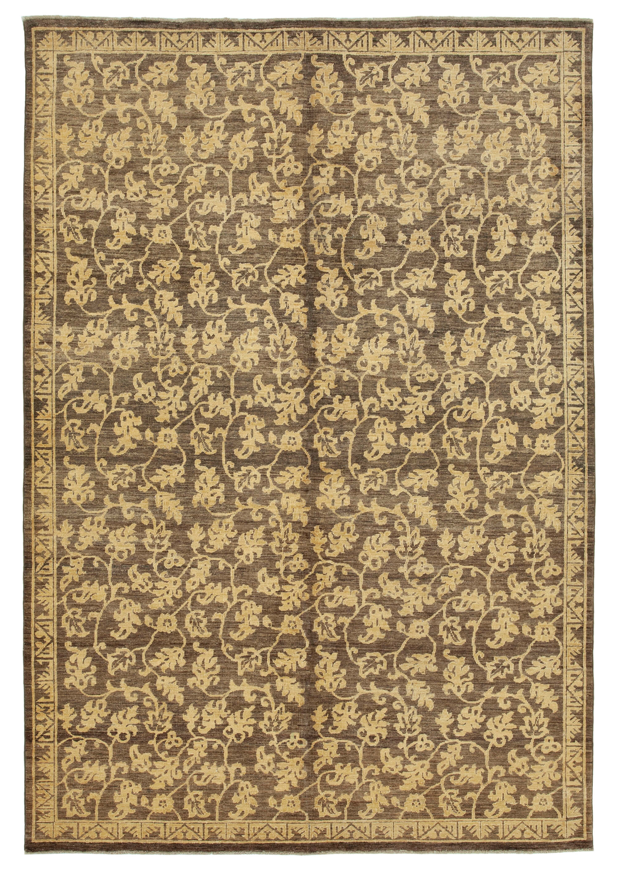 Chestnut Oushak — 1.84 x 2.66