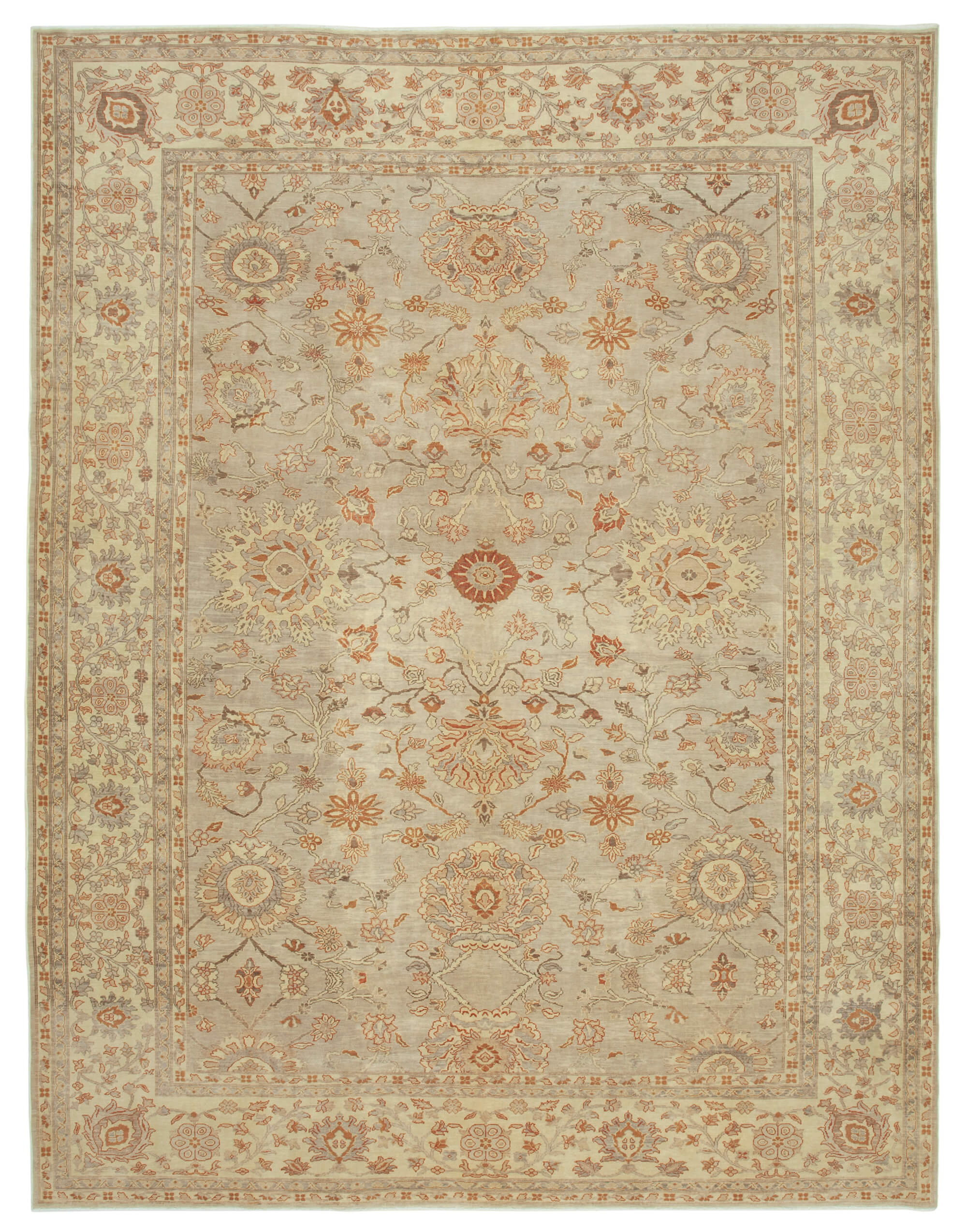 Wheat Oushak — 2.97 x 3.87