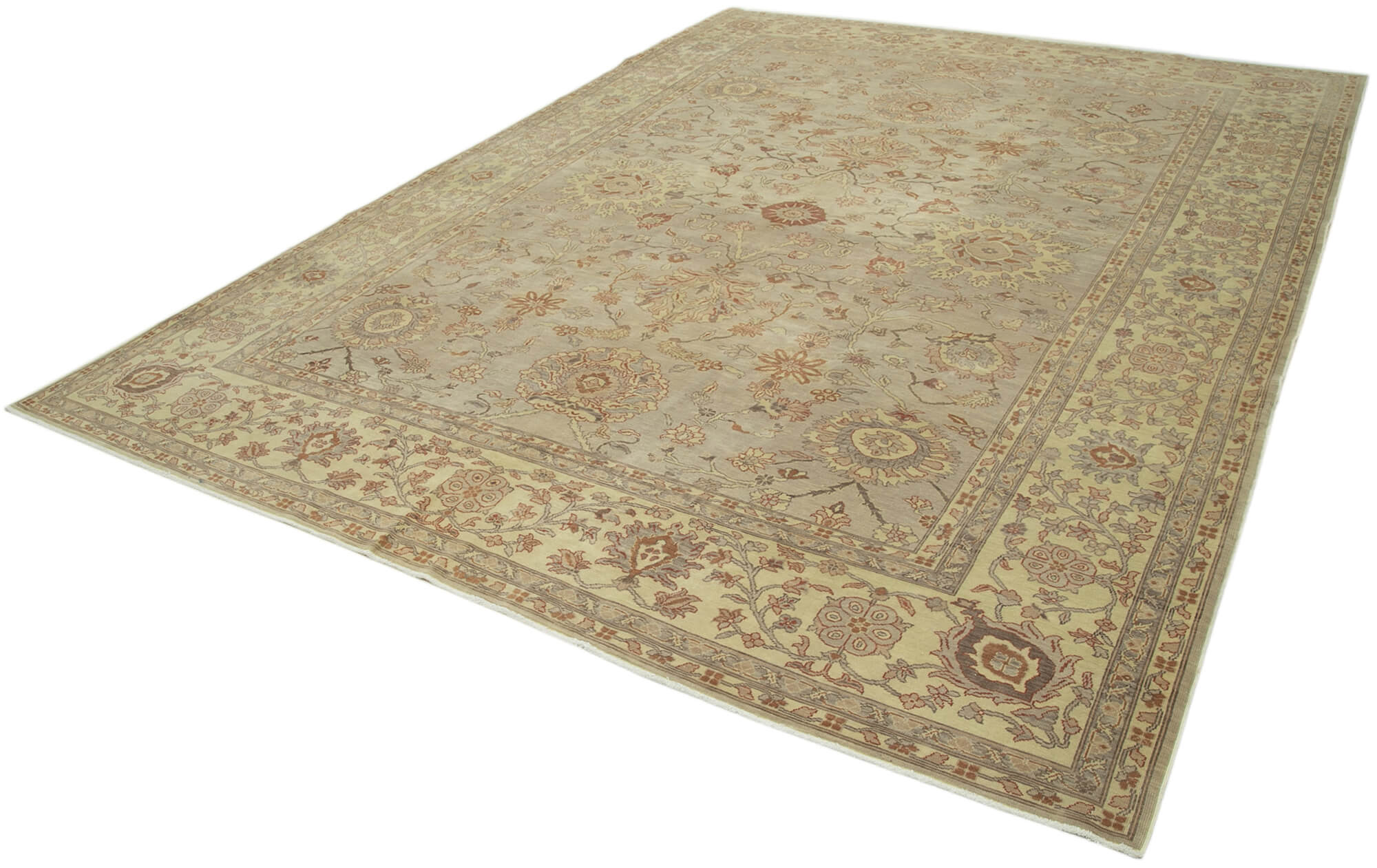 Wheat Oushak — 2.97 x 3.87