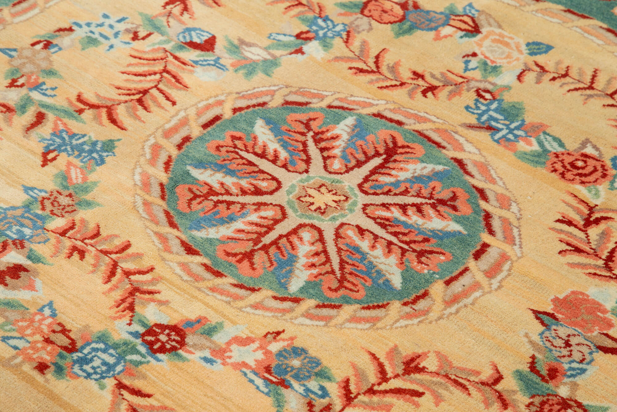 Turquoise Oushak — 2.10 x 2.00