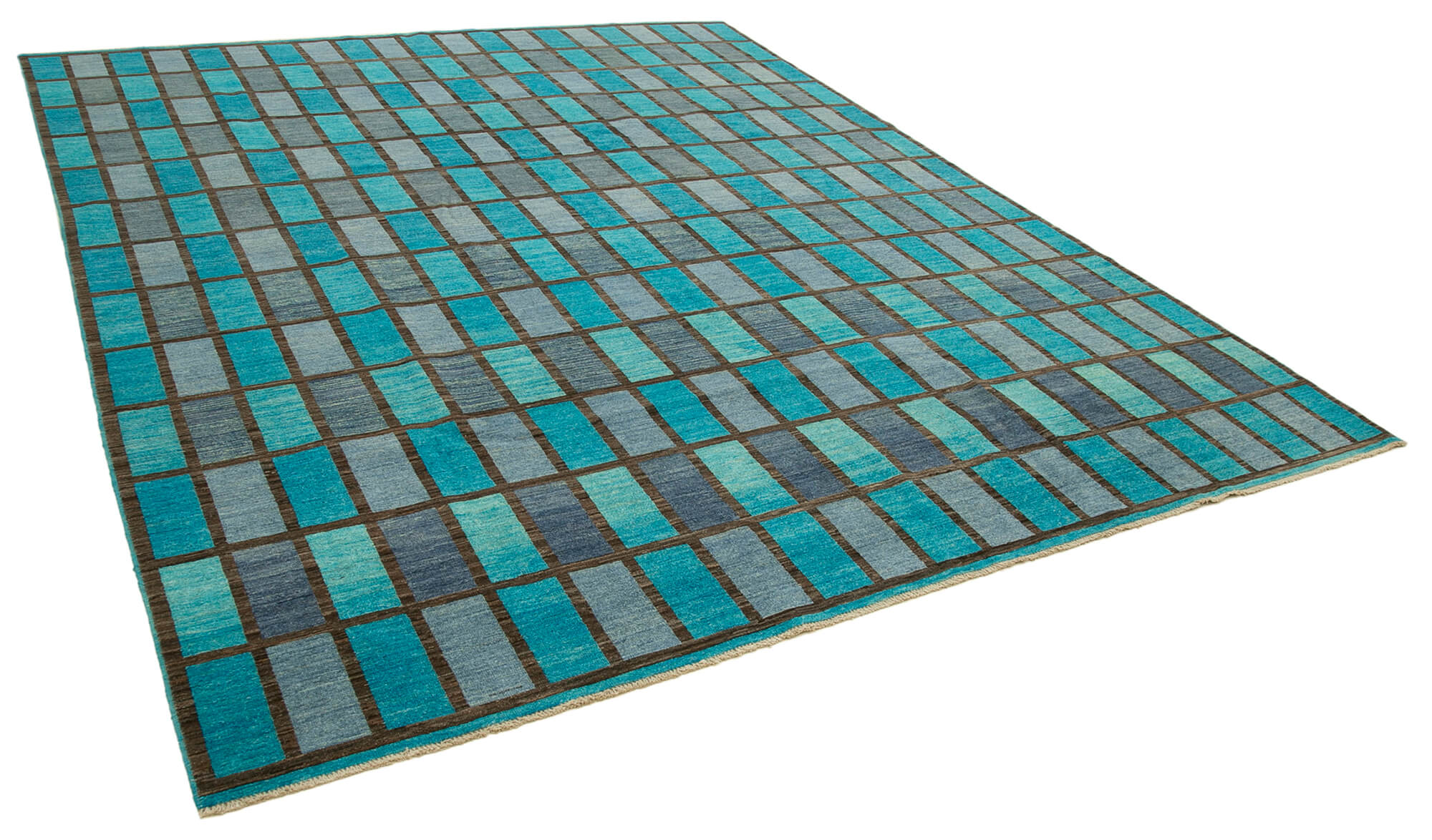 Turquoise Oushak — 2.73 x 3.50