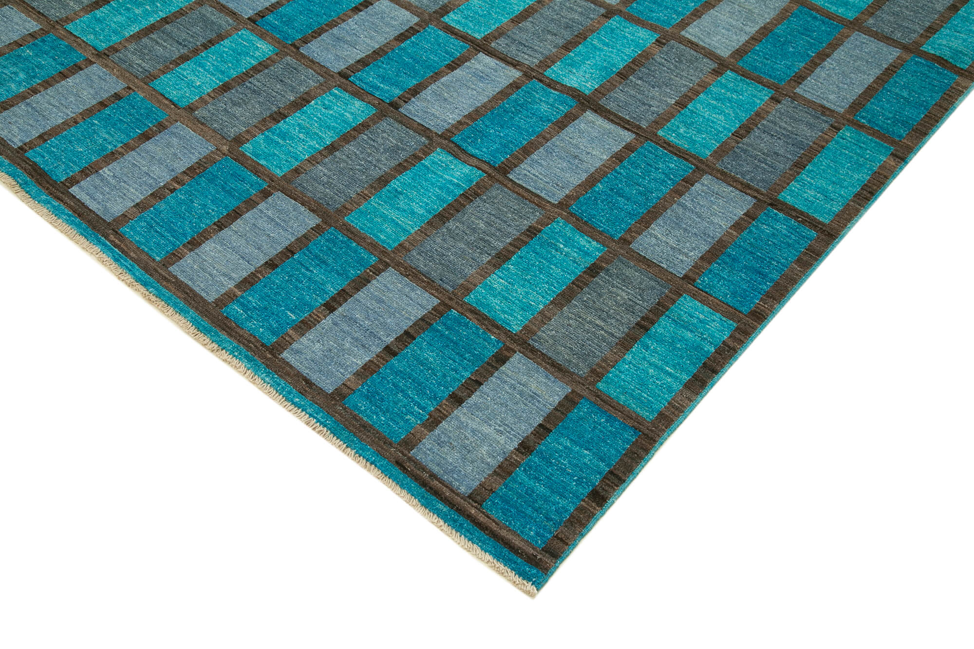 Turquoise Oushak — 2.73 x 3.50