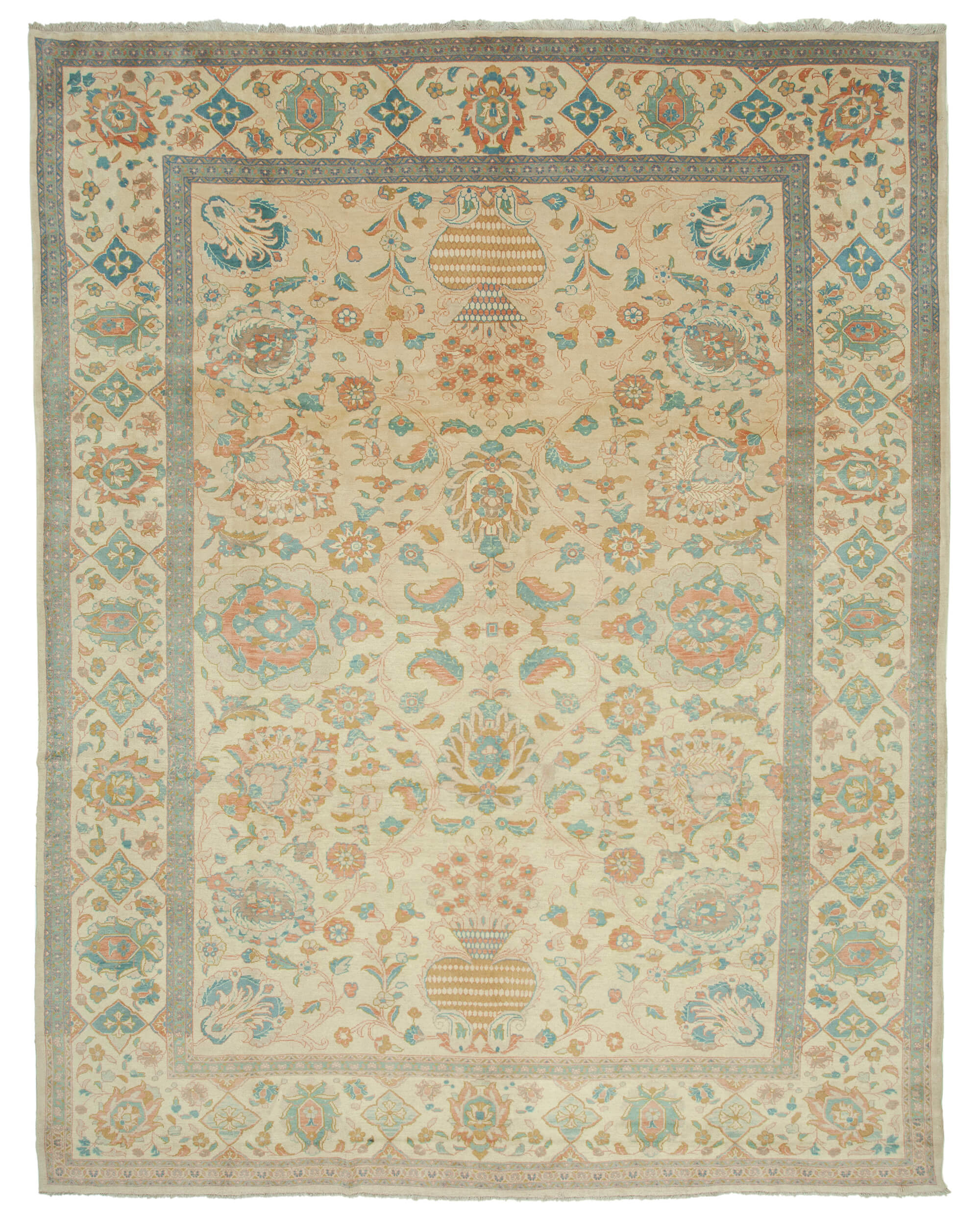 Bisque Oushak — 3.25 x 4.19