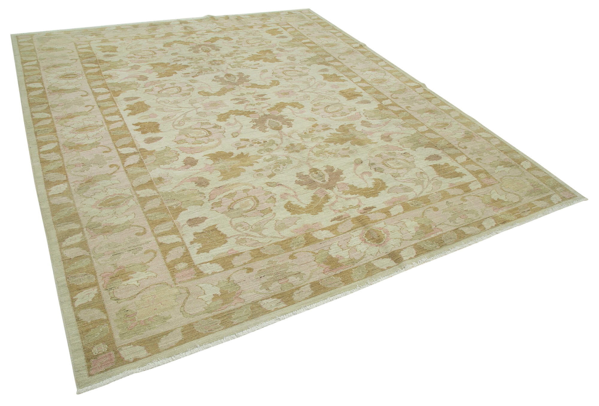 Champagne Oushak — 2.46 x 2.93