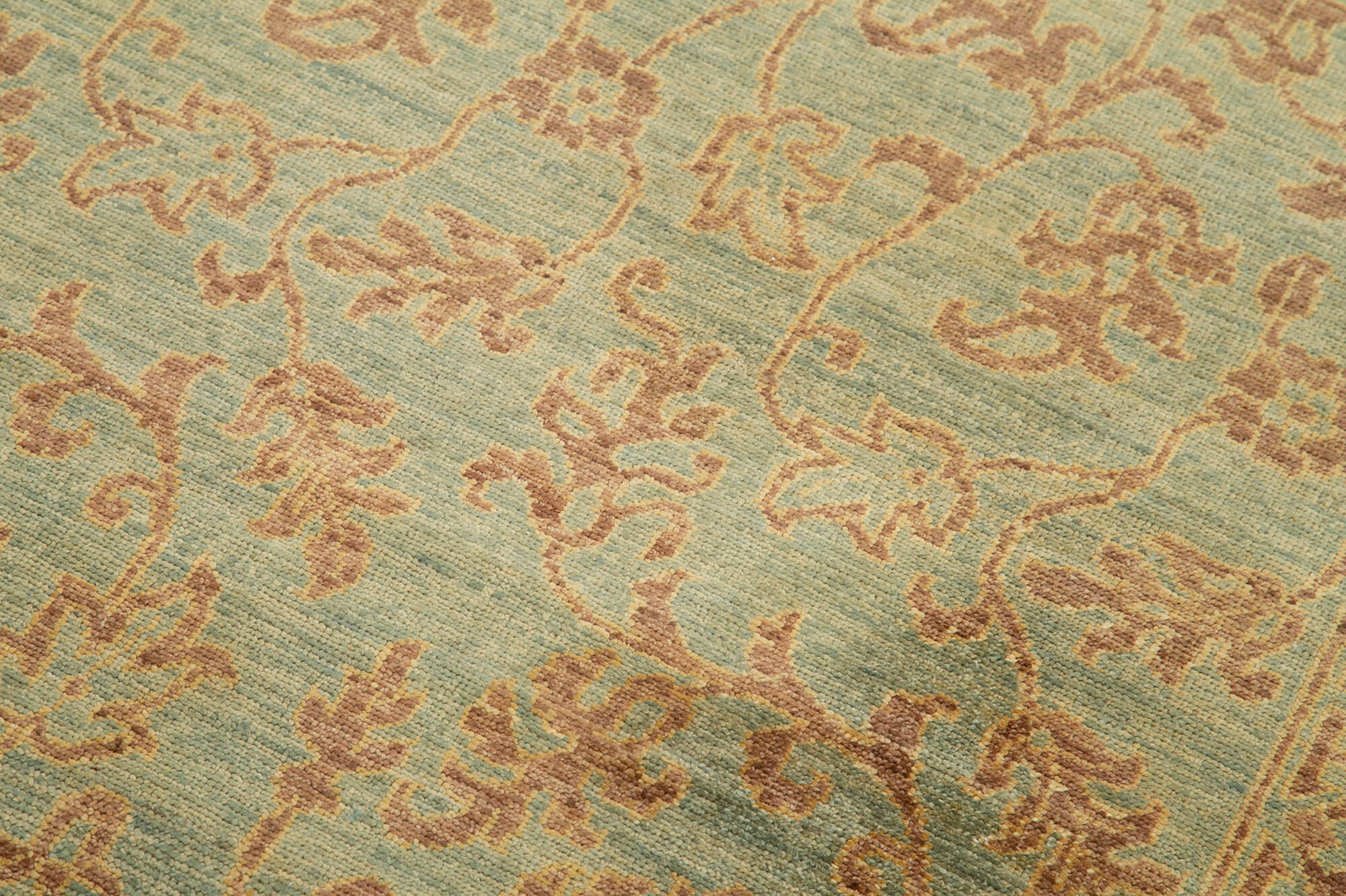 Sage Oushak Runner — 0.90 x 2.56
