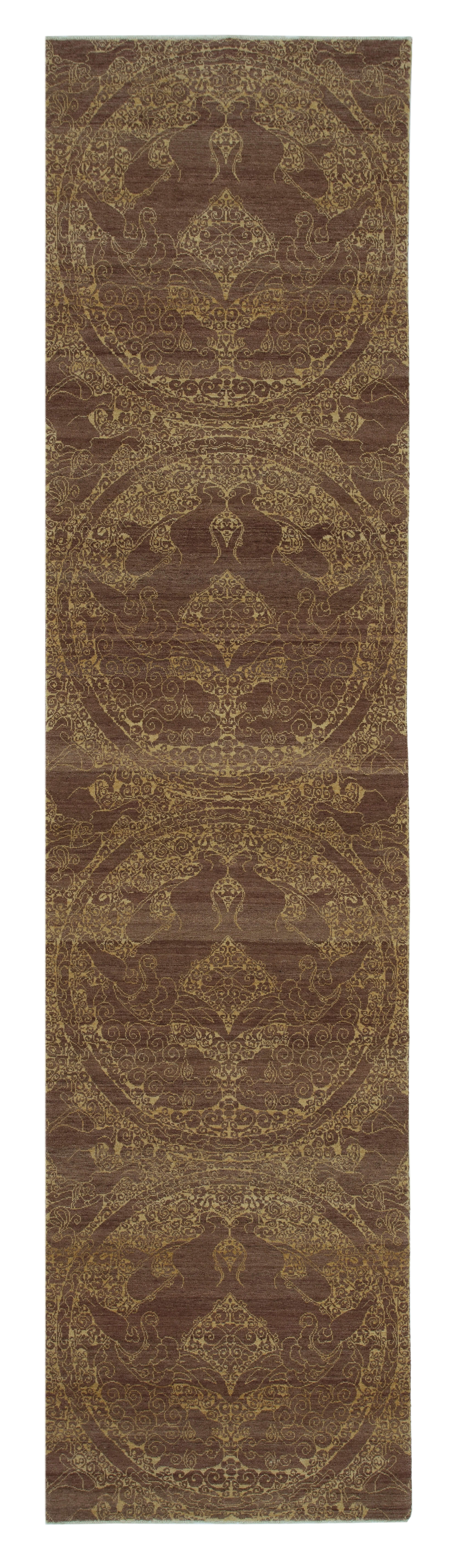 Walnut Oushak Runner — 0.90 x 3.62