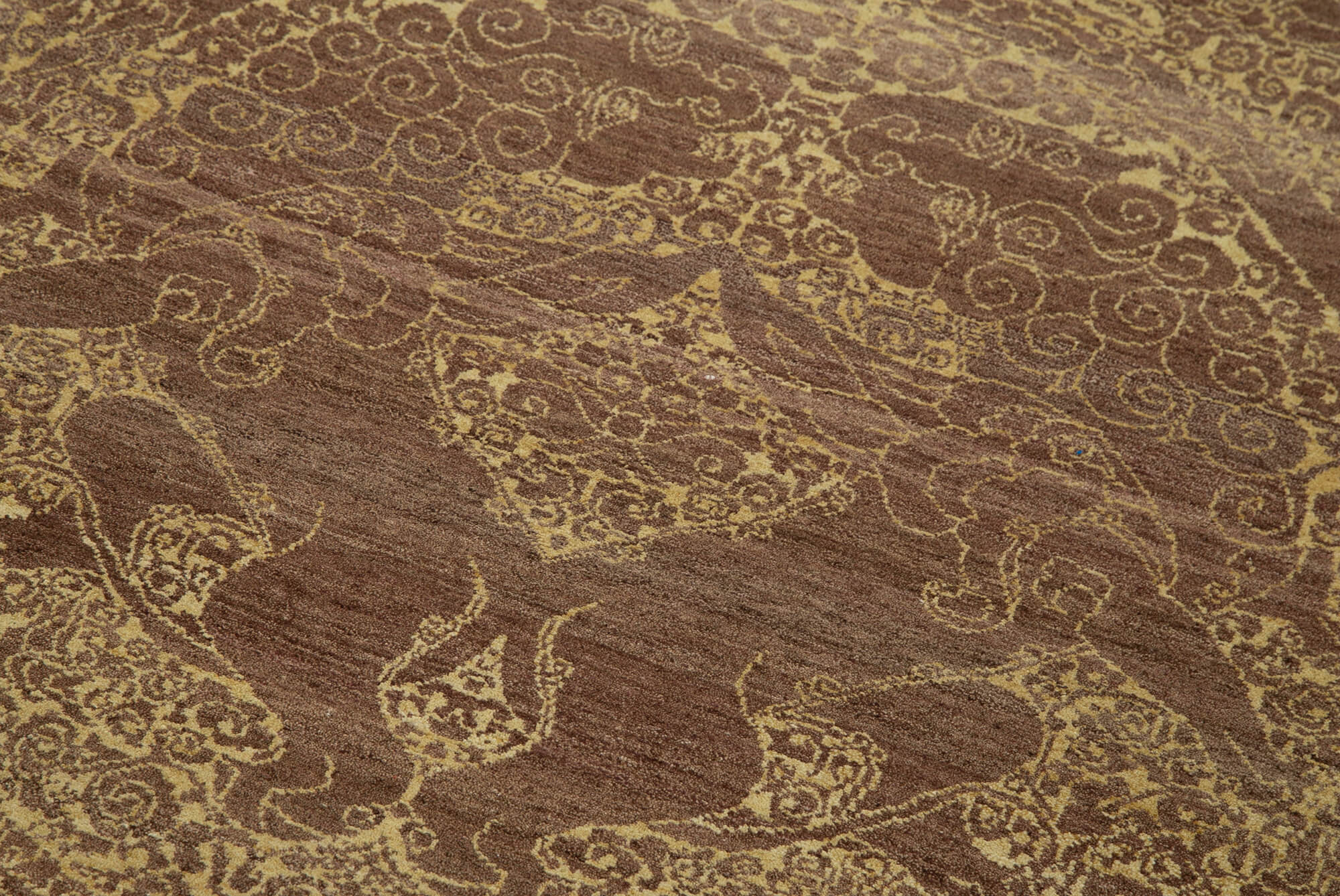 Walnut Oushak Runner — 0.90 x 3.62