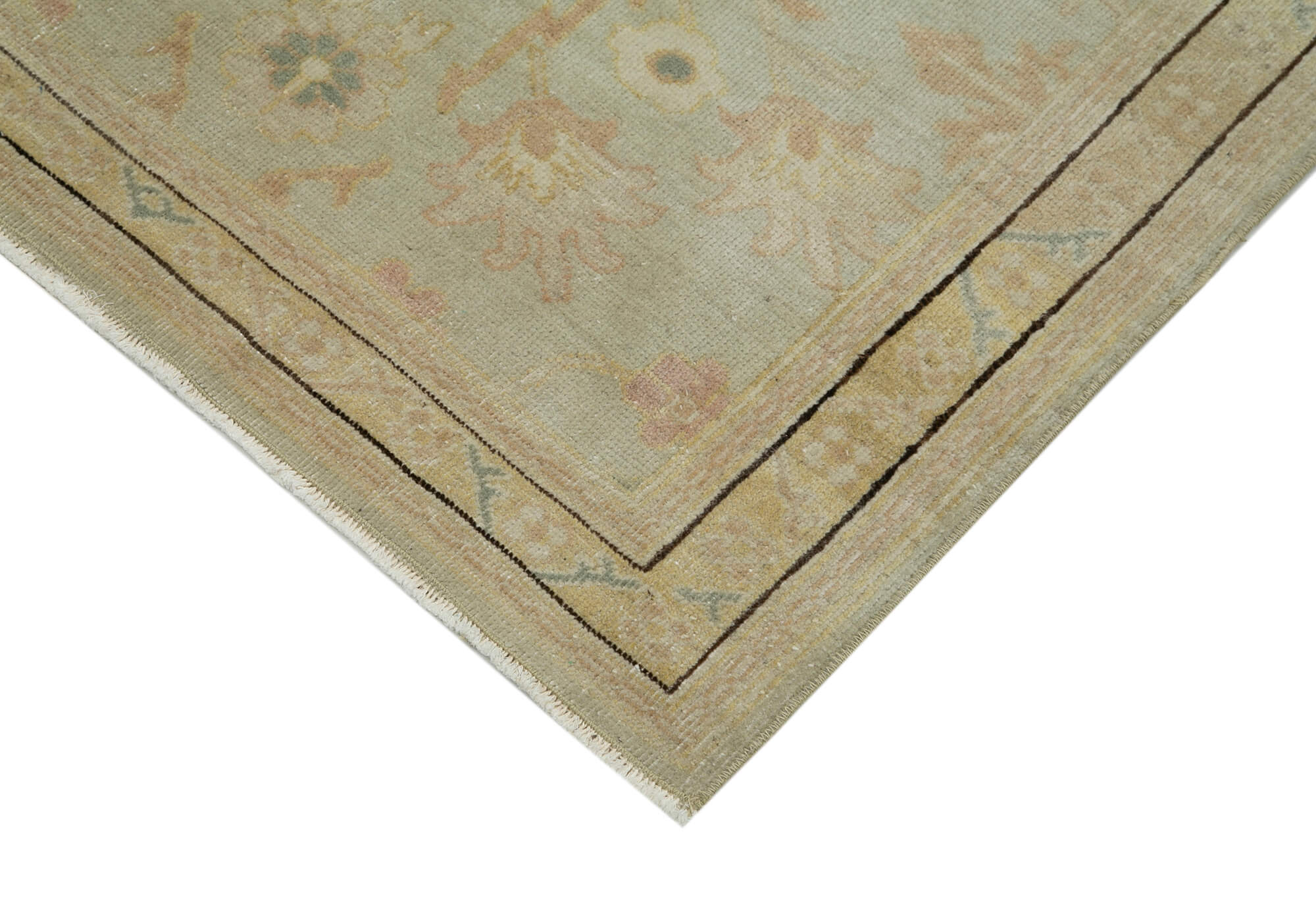 Pearl Oushak Runner — 0.87 x 3.57