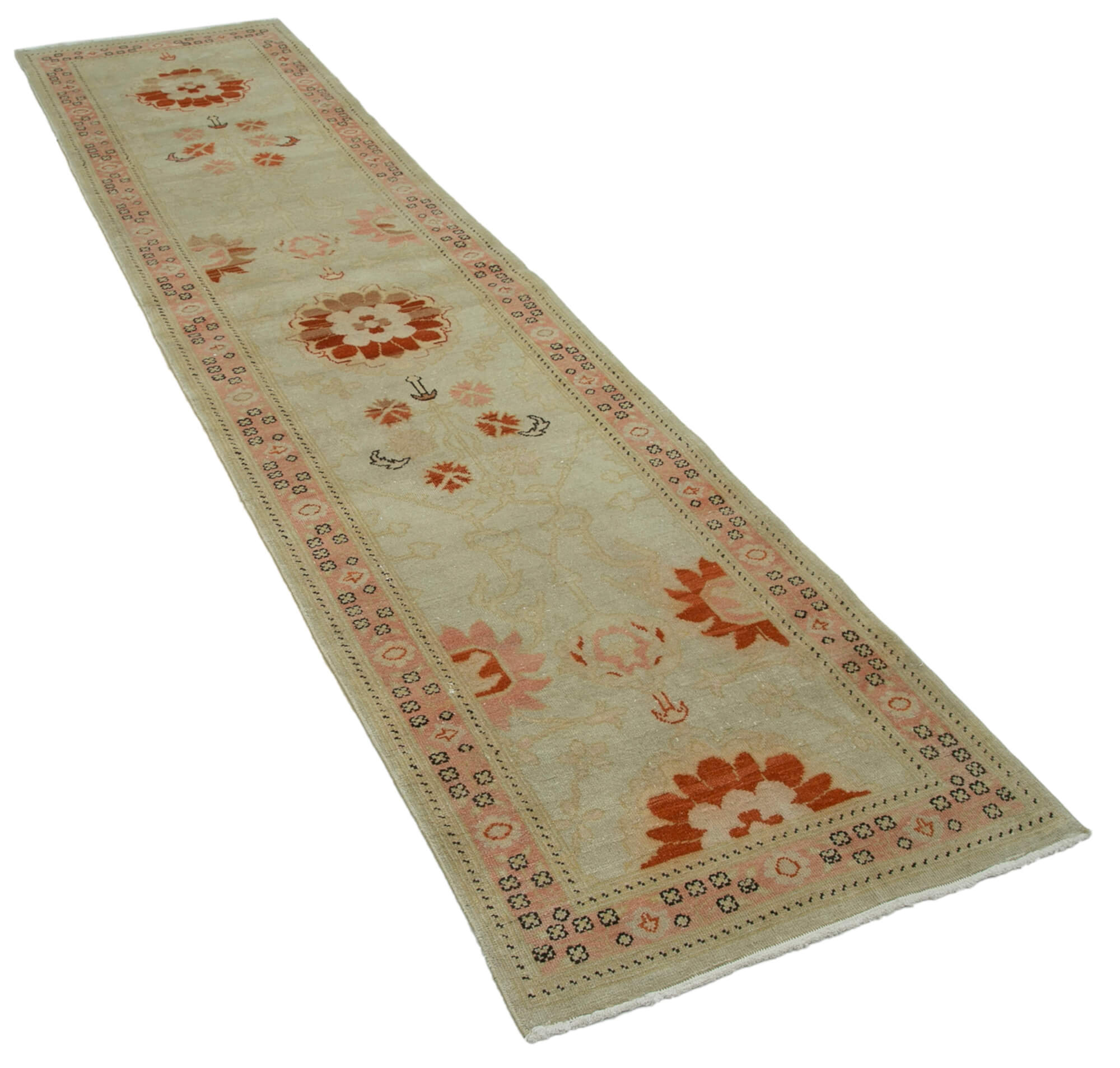 Pearl Oushak Runner — 0.75 x 3.13