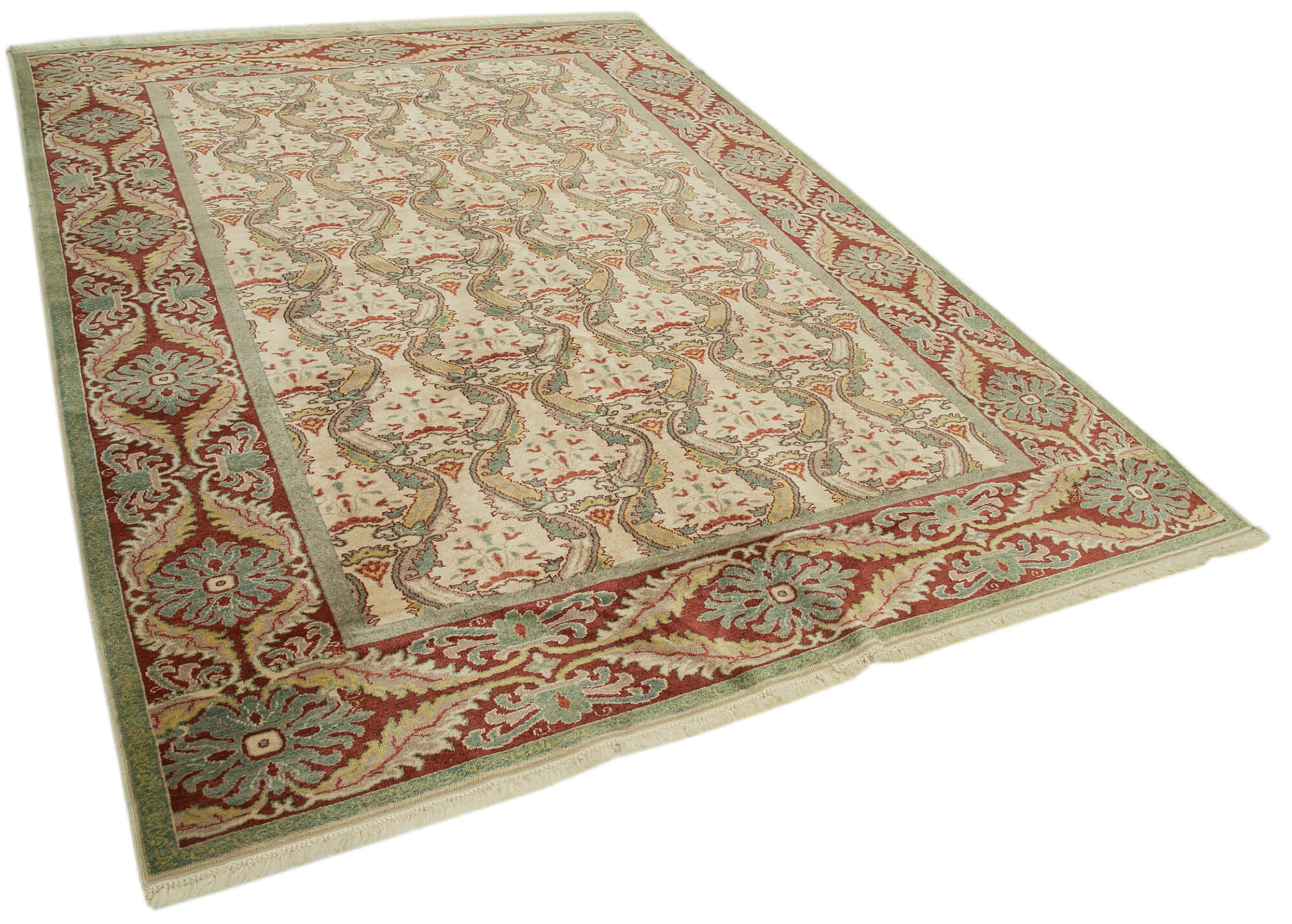 Alabaster Oushak — 1.98 x 2.76