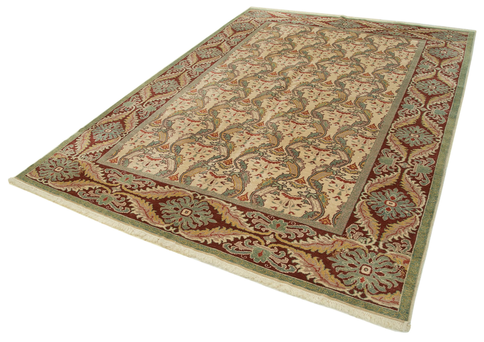 Alabaster Oushak — 1.98 x 2.76