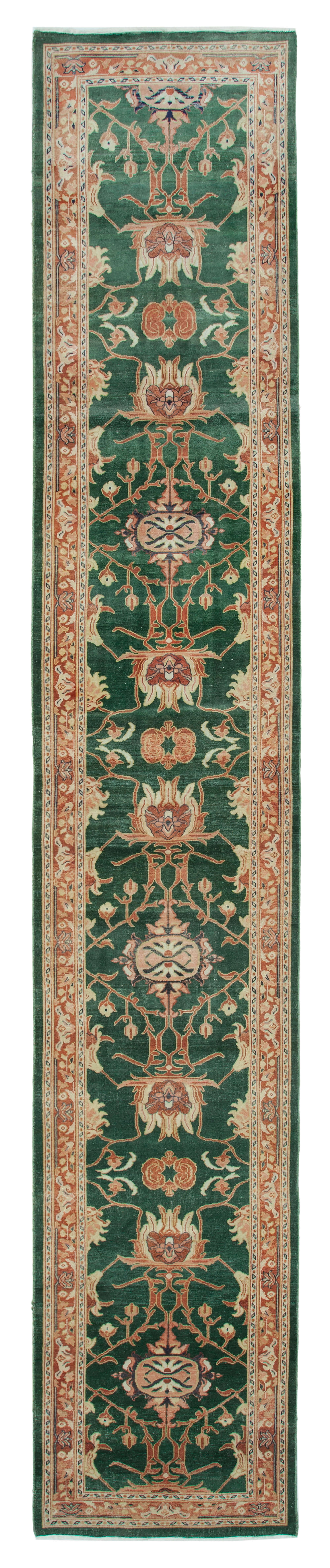 Jade Oushak Runner — 0.90 x 5.56