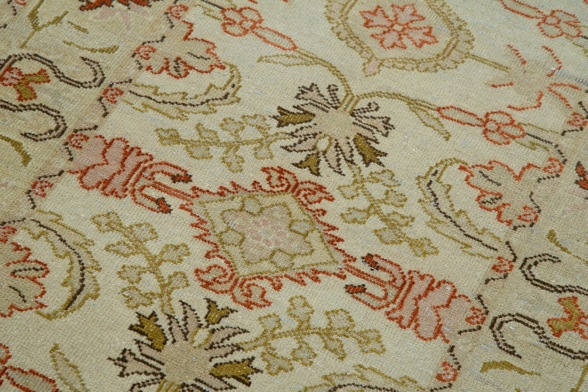 Parchment Oushak Runner — 0.75 x 4.16