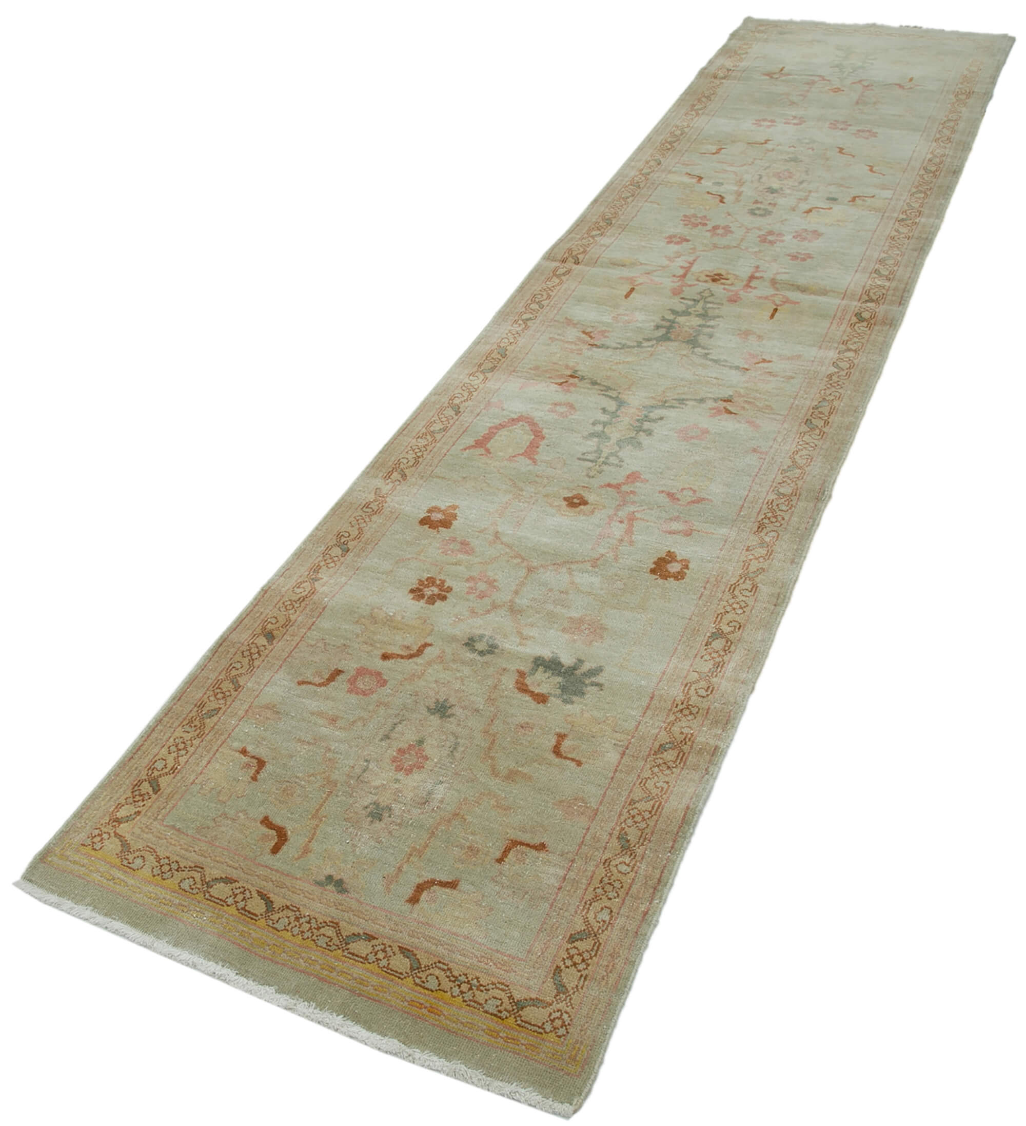 Ivory Oushak Runner — 0.80 x 3.65