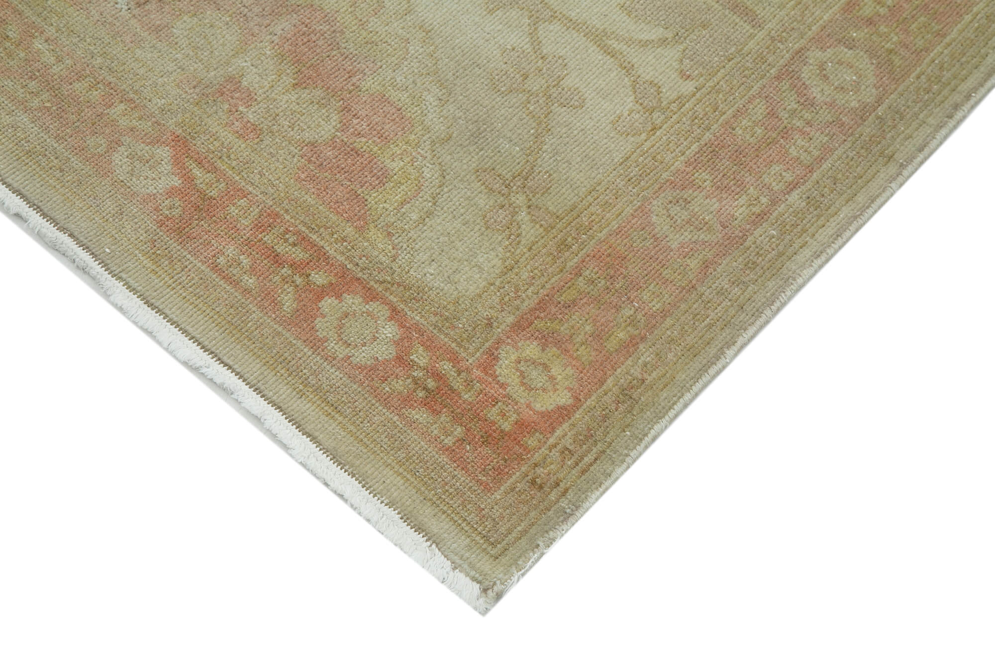 Champagne Oushak Runner — 0.80 x 4.14