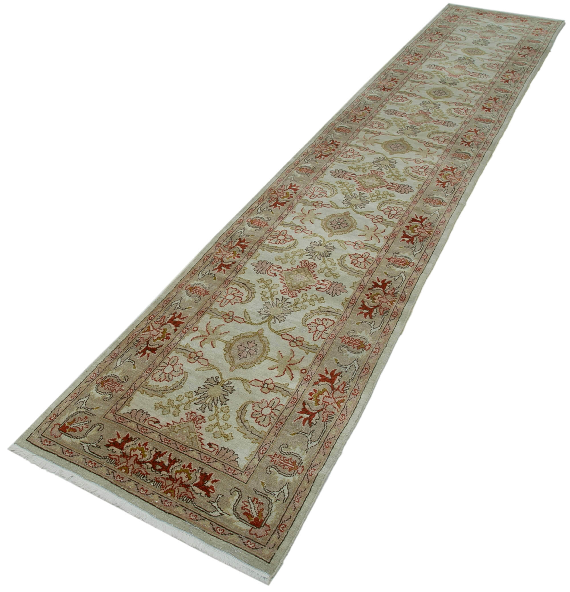 Pearl Oushak Runner — 0.73 x 4.23