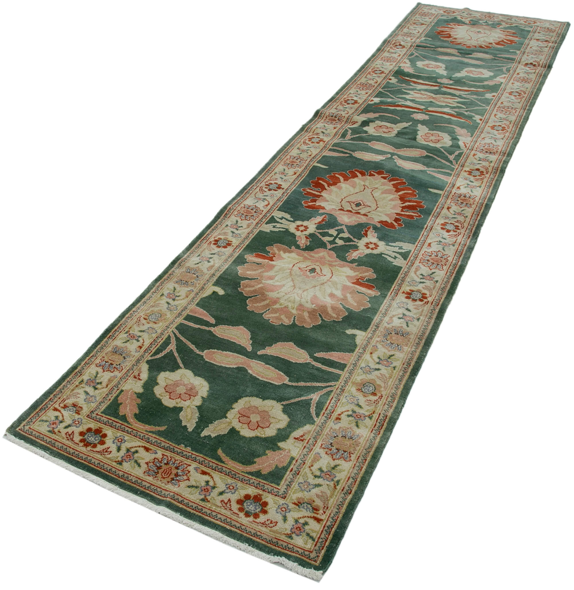 Moss Oushak Runner — 0.86 x 3.66