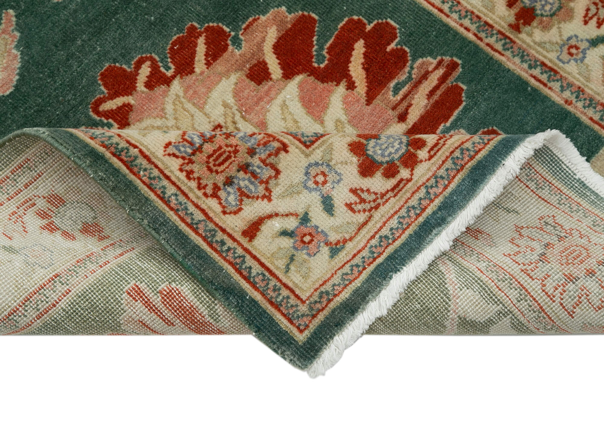 Moss Oushak Runner — 0.86 x 3.66