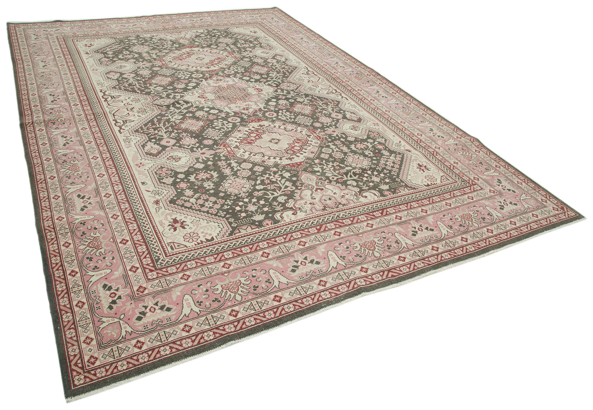 Parchment Oushak — 2.45 x 3.51