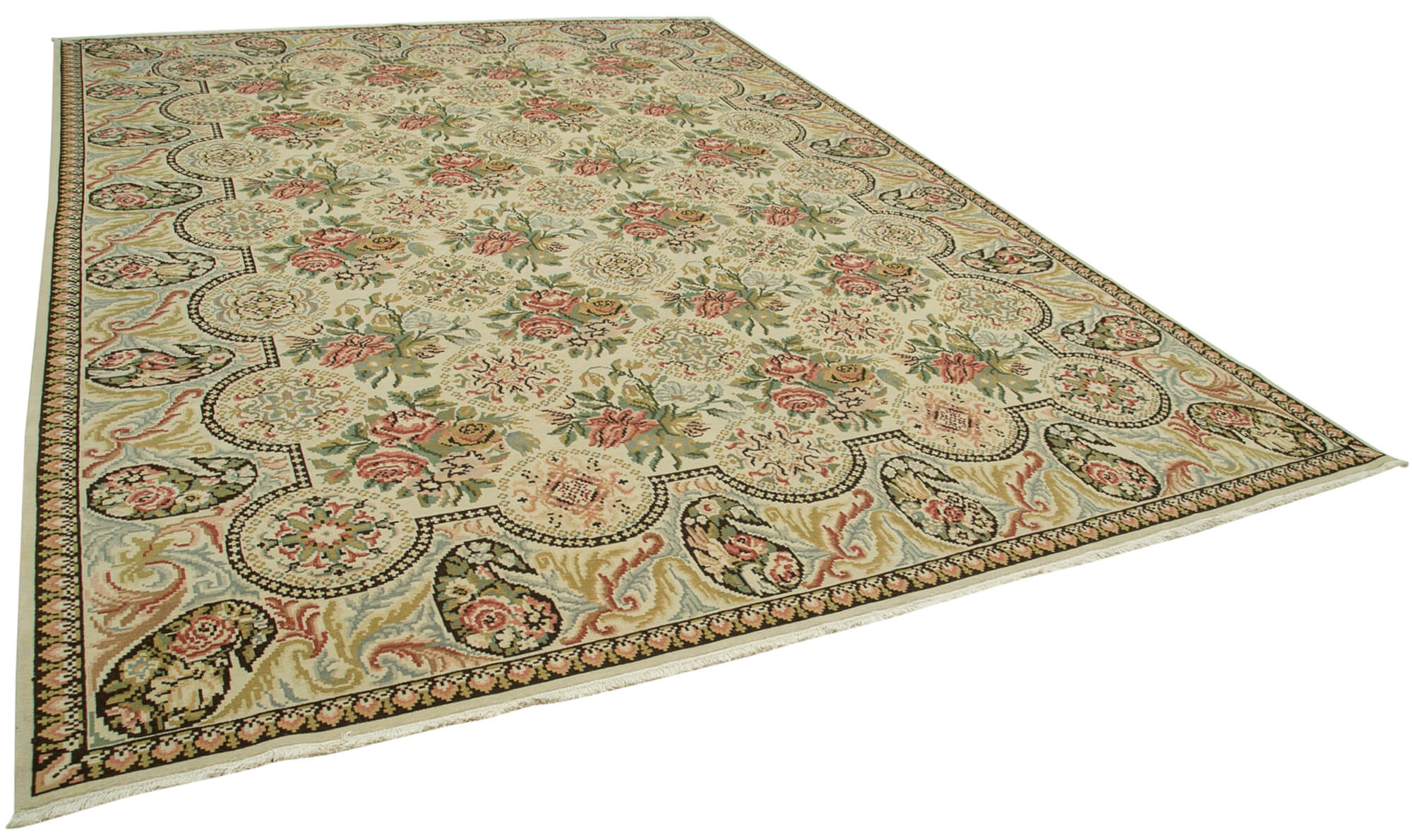 Champagne Oushak — 3.02 x 3.96