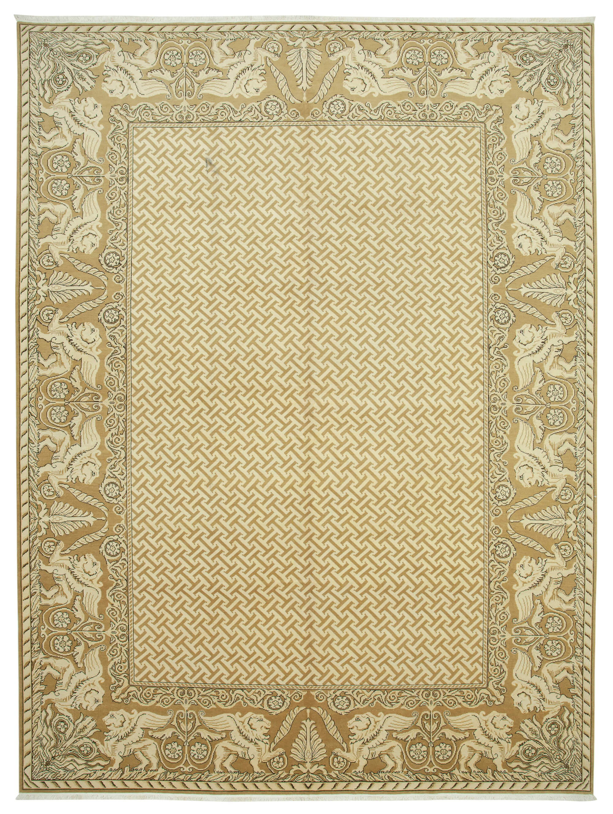 Wheat Oushak — 3.02 x 4.09