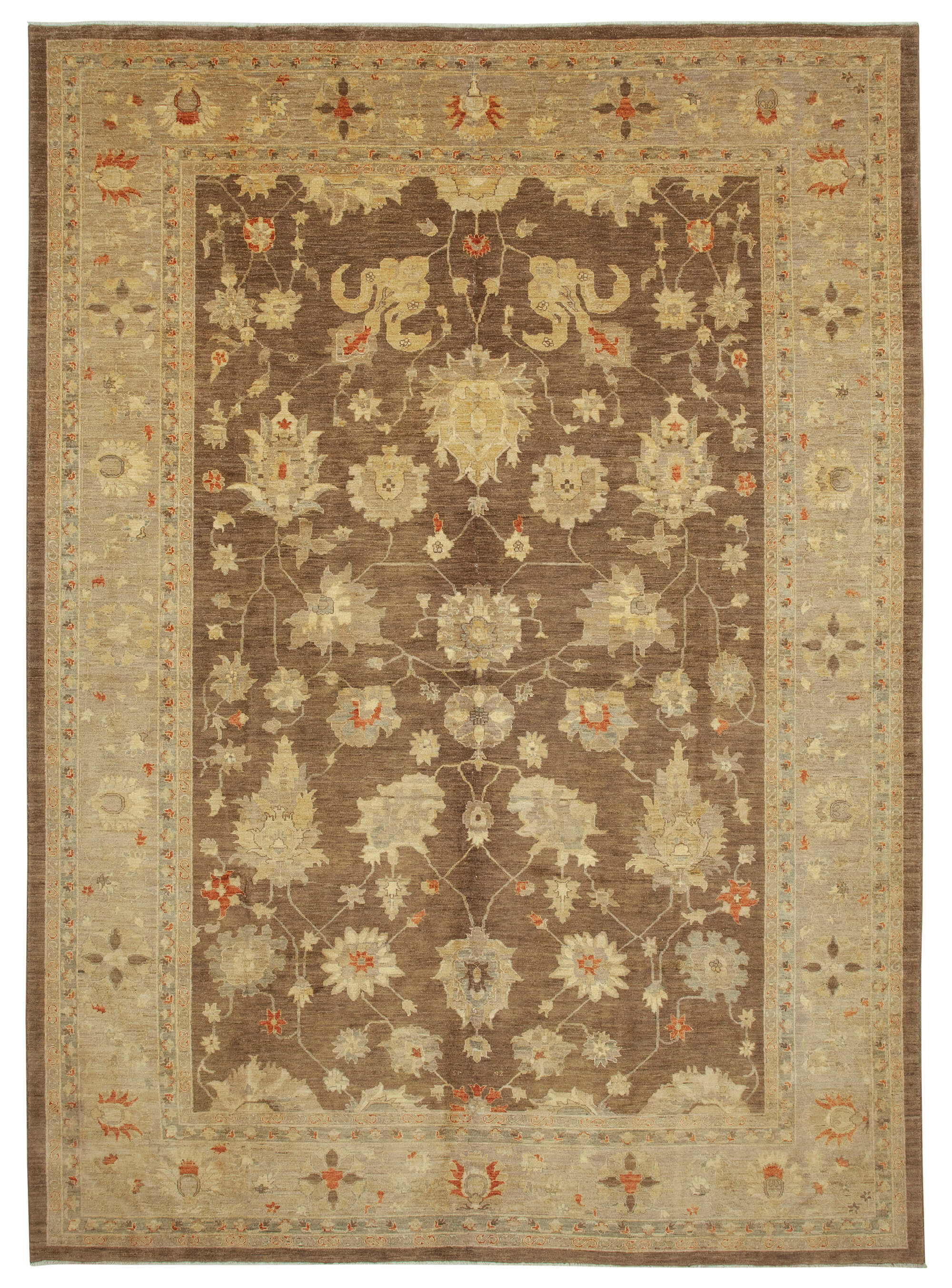 Mahogany Oushak — 2.94 x 4.16