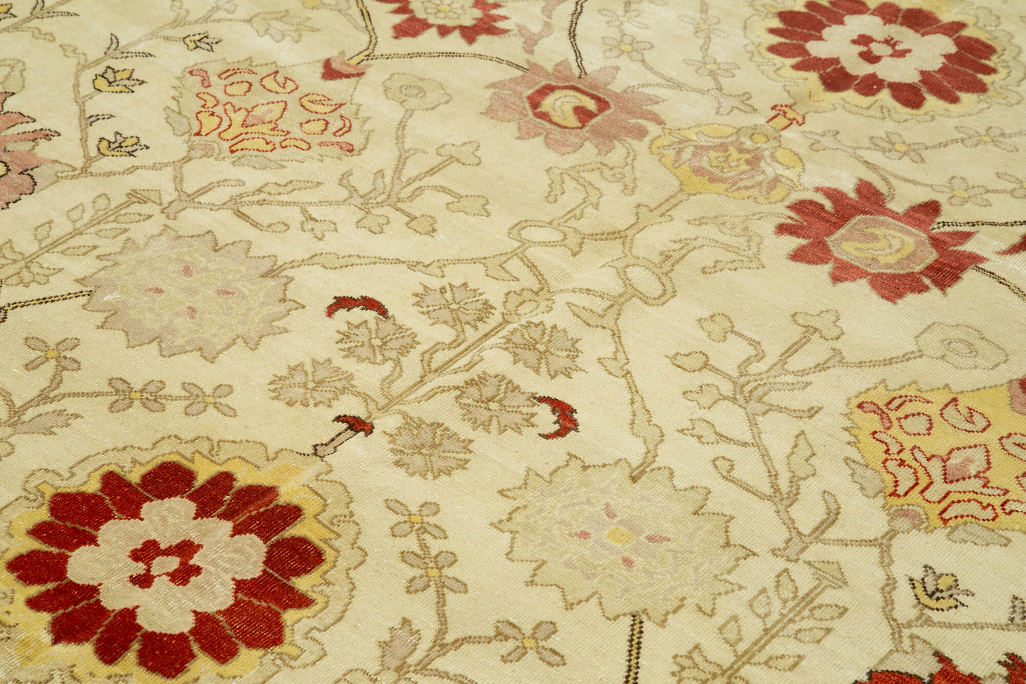 Parchment Oushak — 2.68 x 3.60