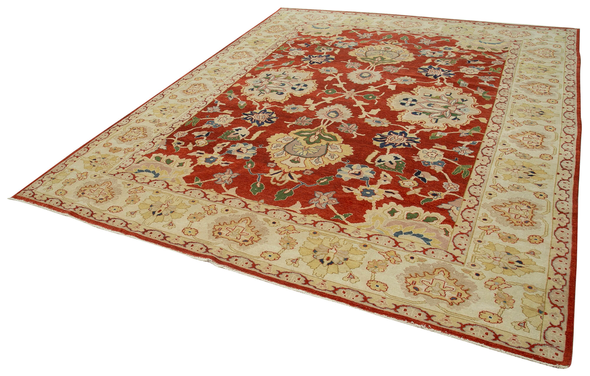 Alabaster Oushak — 2.52 x 3.02