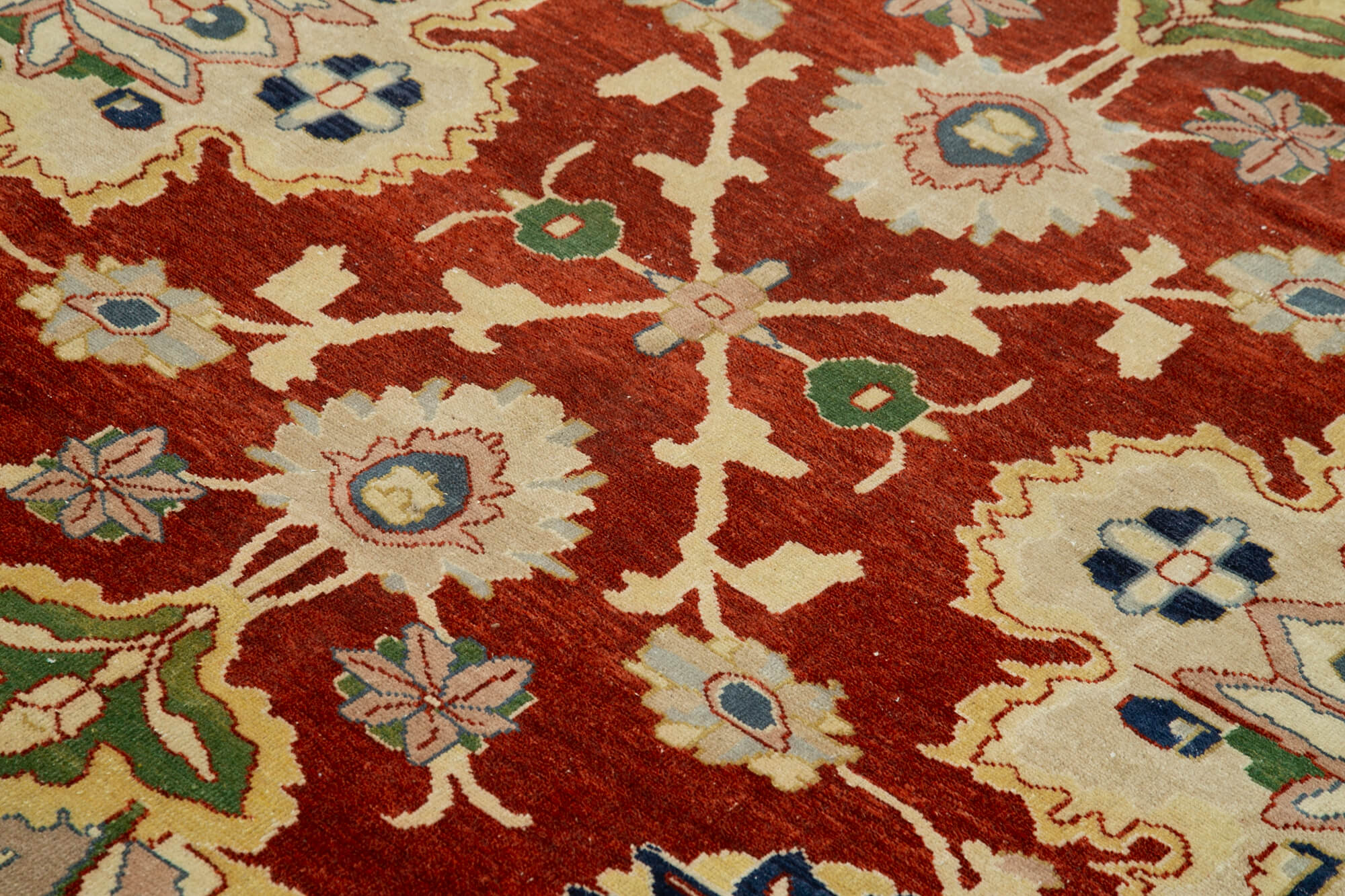 Alabaster Oushak — 2.52 x 3.02