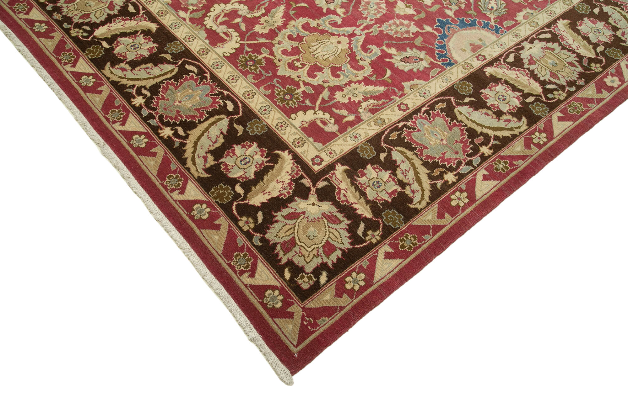 Burgundy Grand Oushak — 3.02 x 4.37