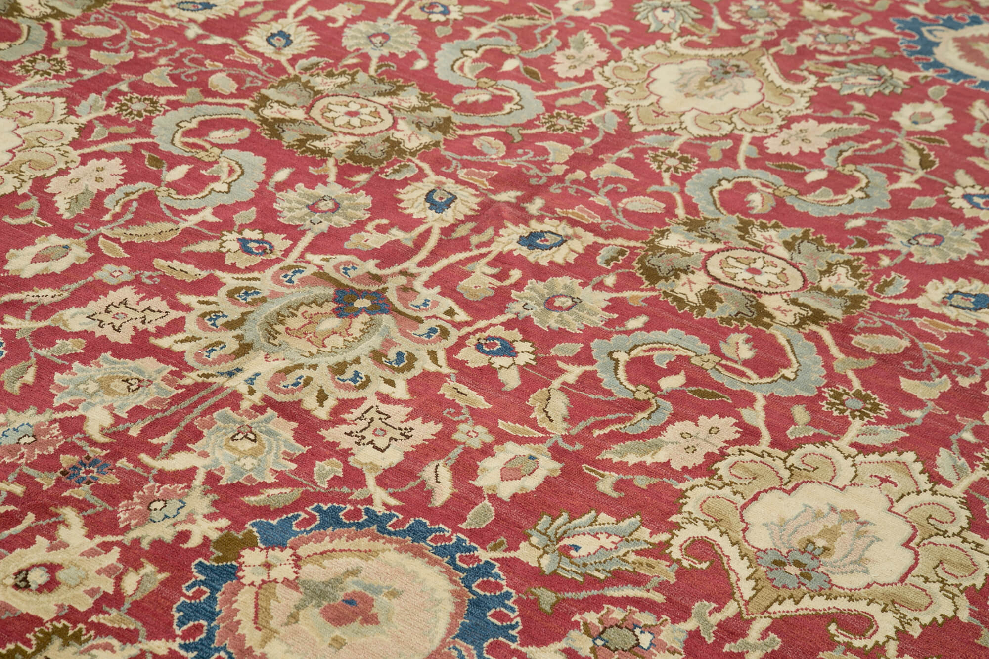 Burgundy Grand Oushak — 3.02 x 4.37