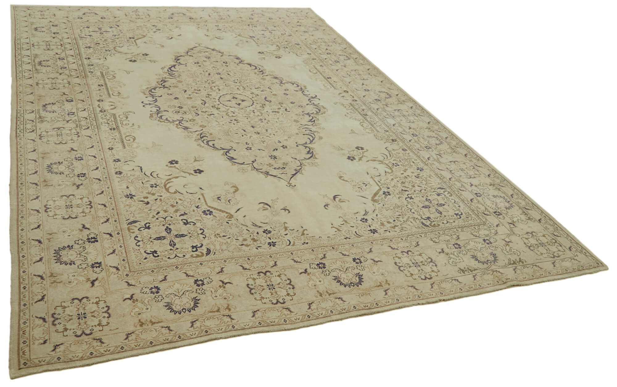 Beige Persian Handmade — 2.13 x 3.14
