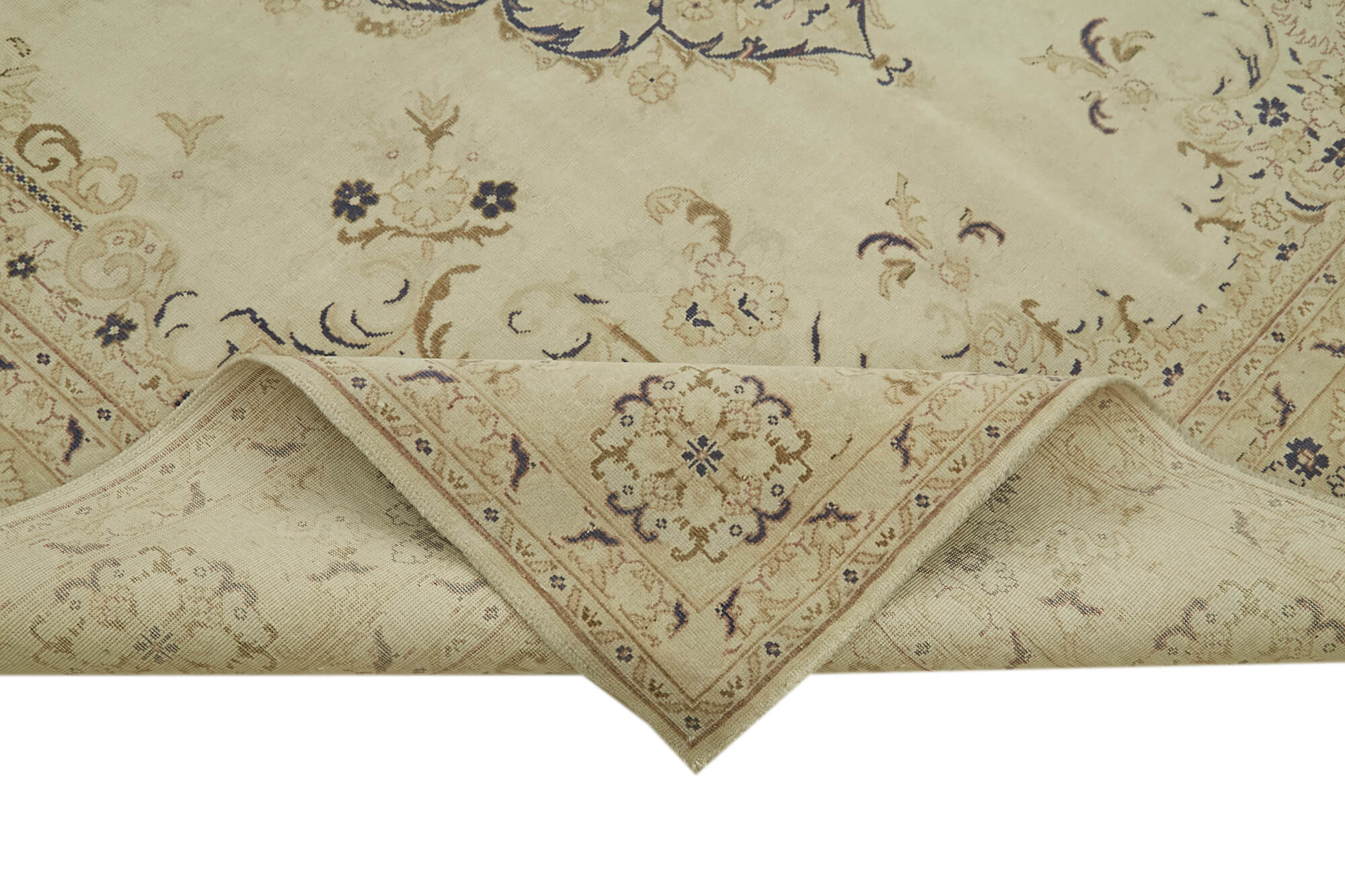 Beige Persian Handmade — 2.13 x 3.14