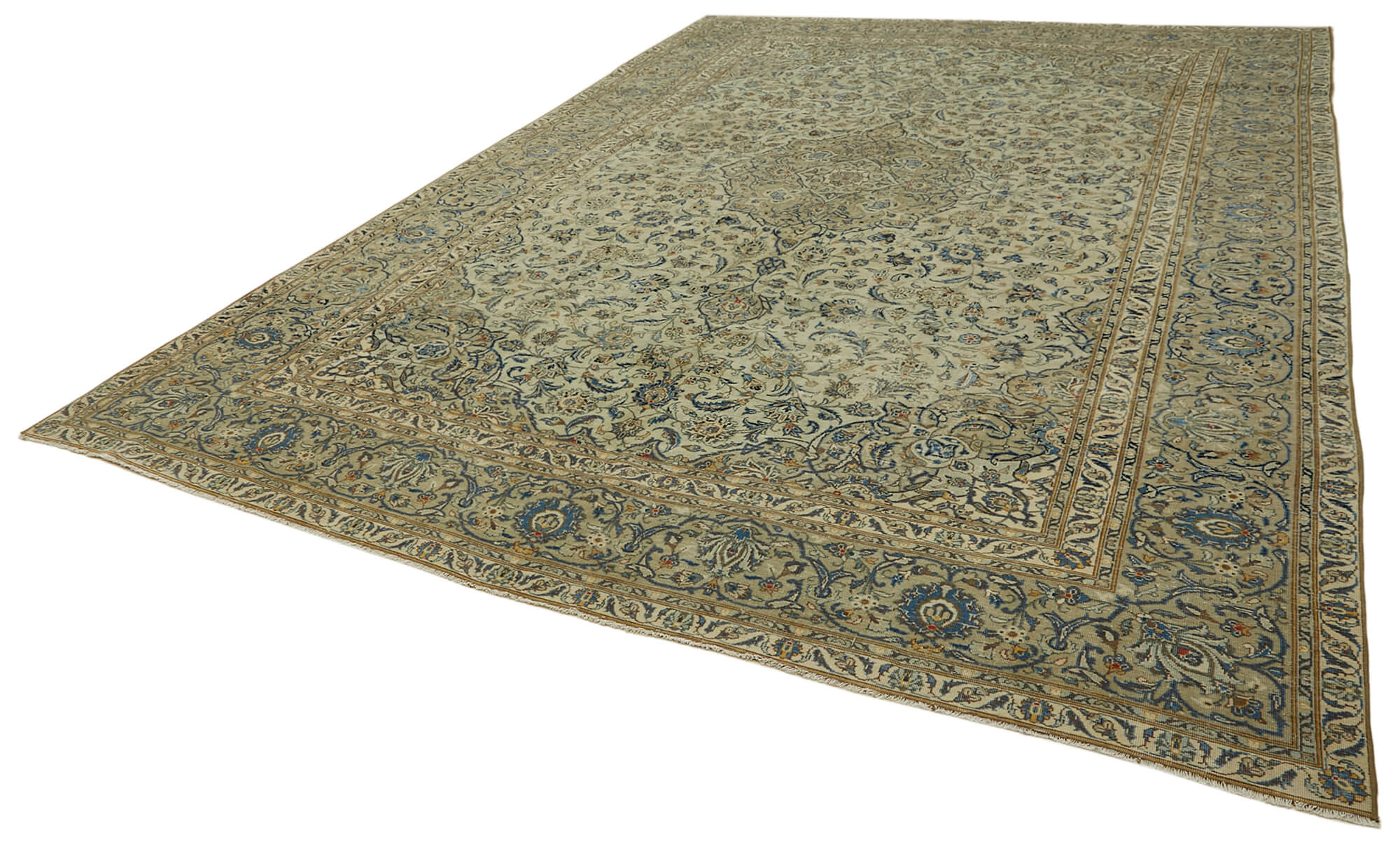 Beige Persian Handmade — 2.89 x 4.30