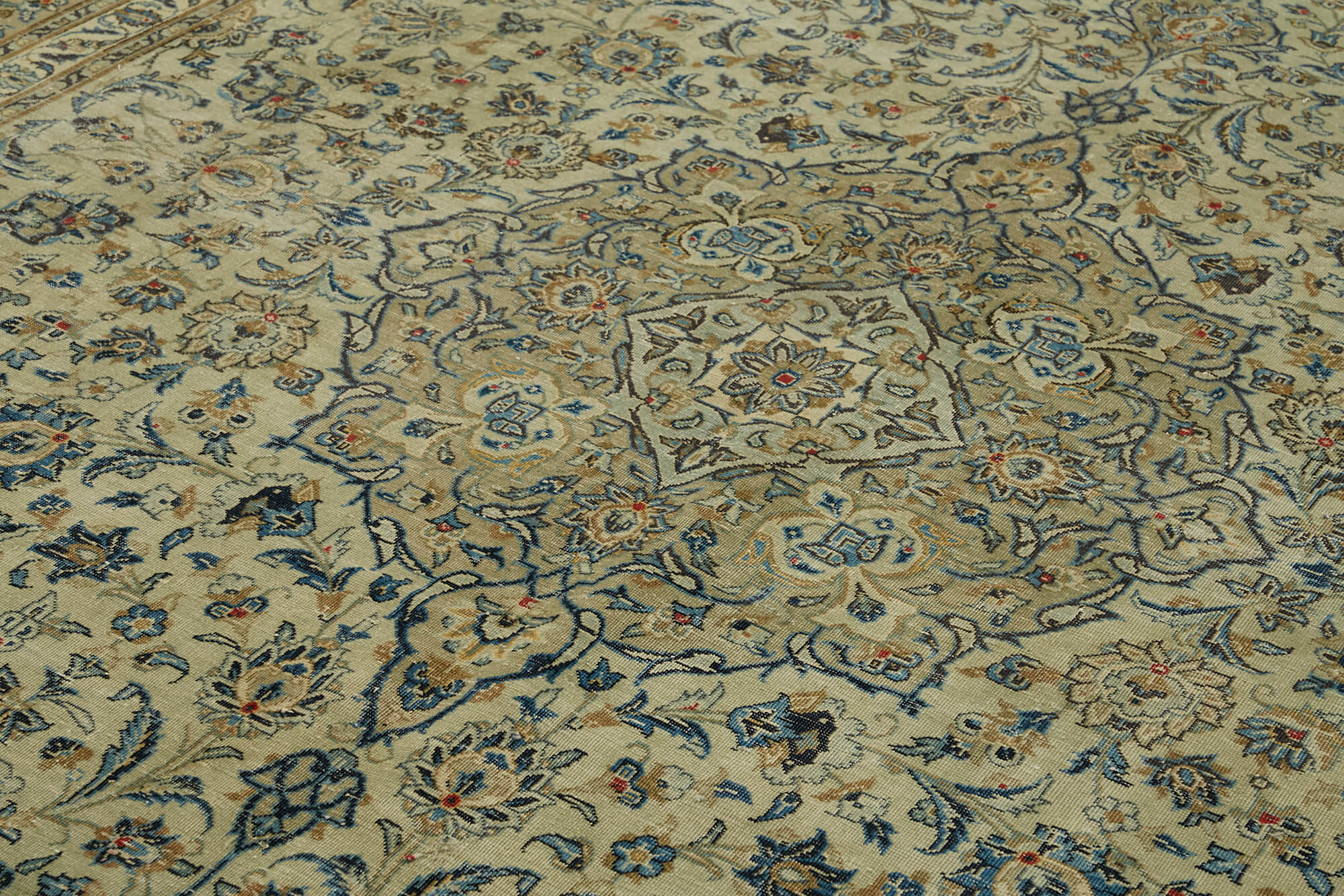 Beige Persian Handmade — 2.89 x 4.30