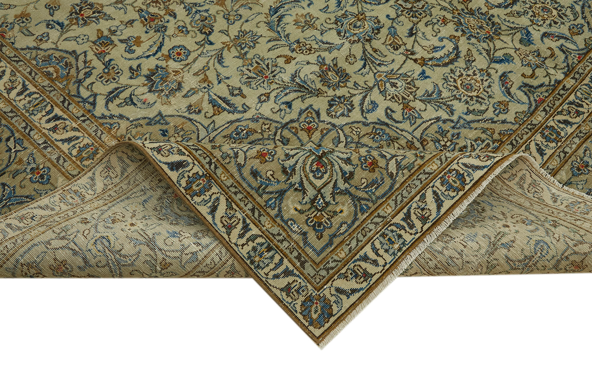 Beige Persian Handmade — 2.89 x 4.30