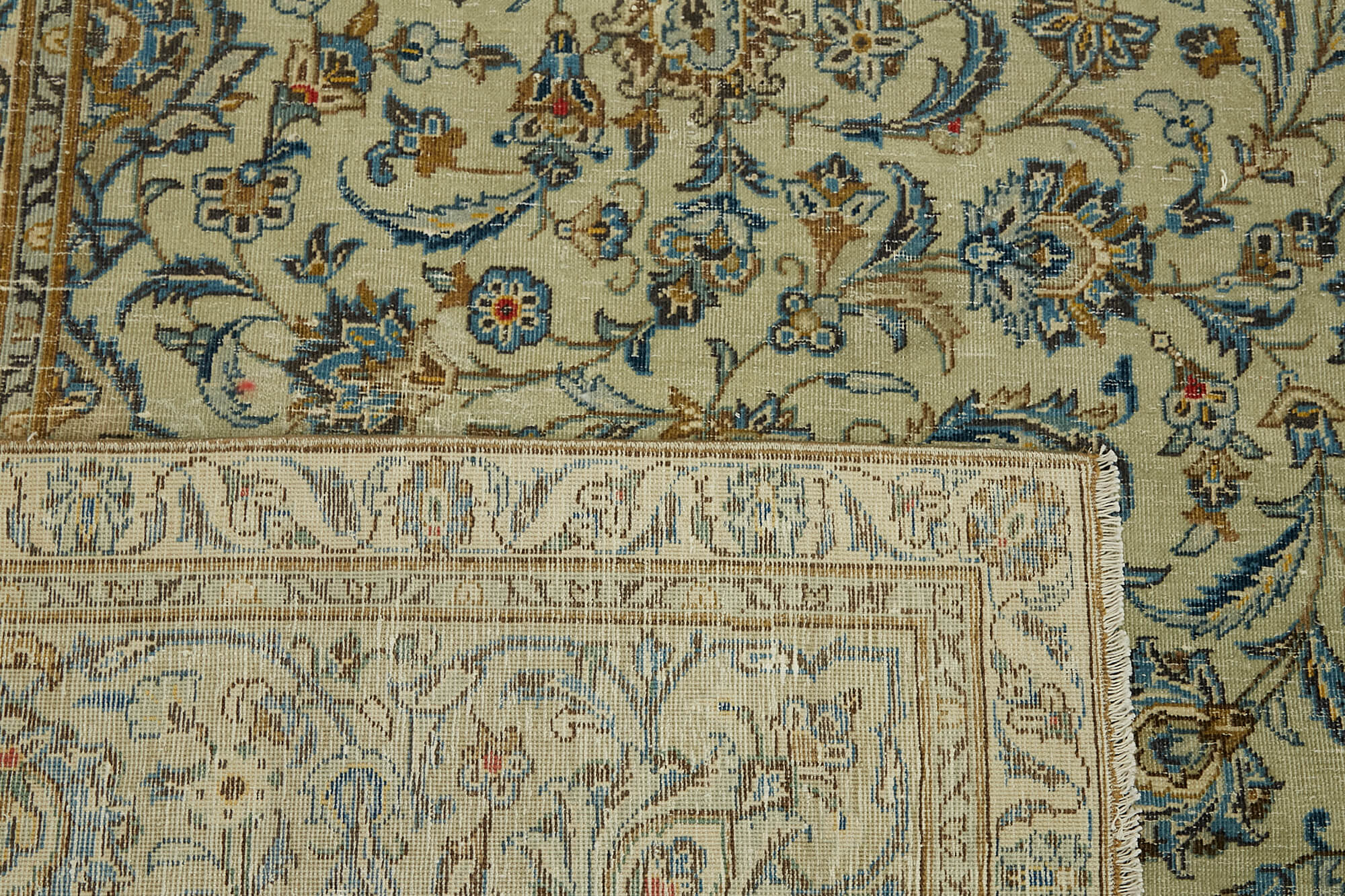 Beige Persian Handmade — 2.89 x 4.30