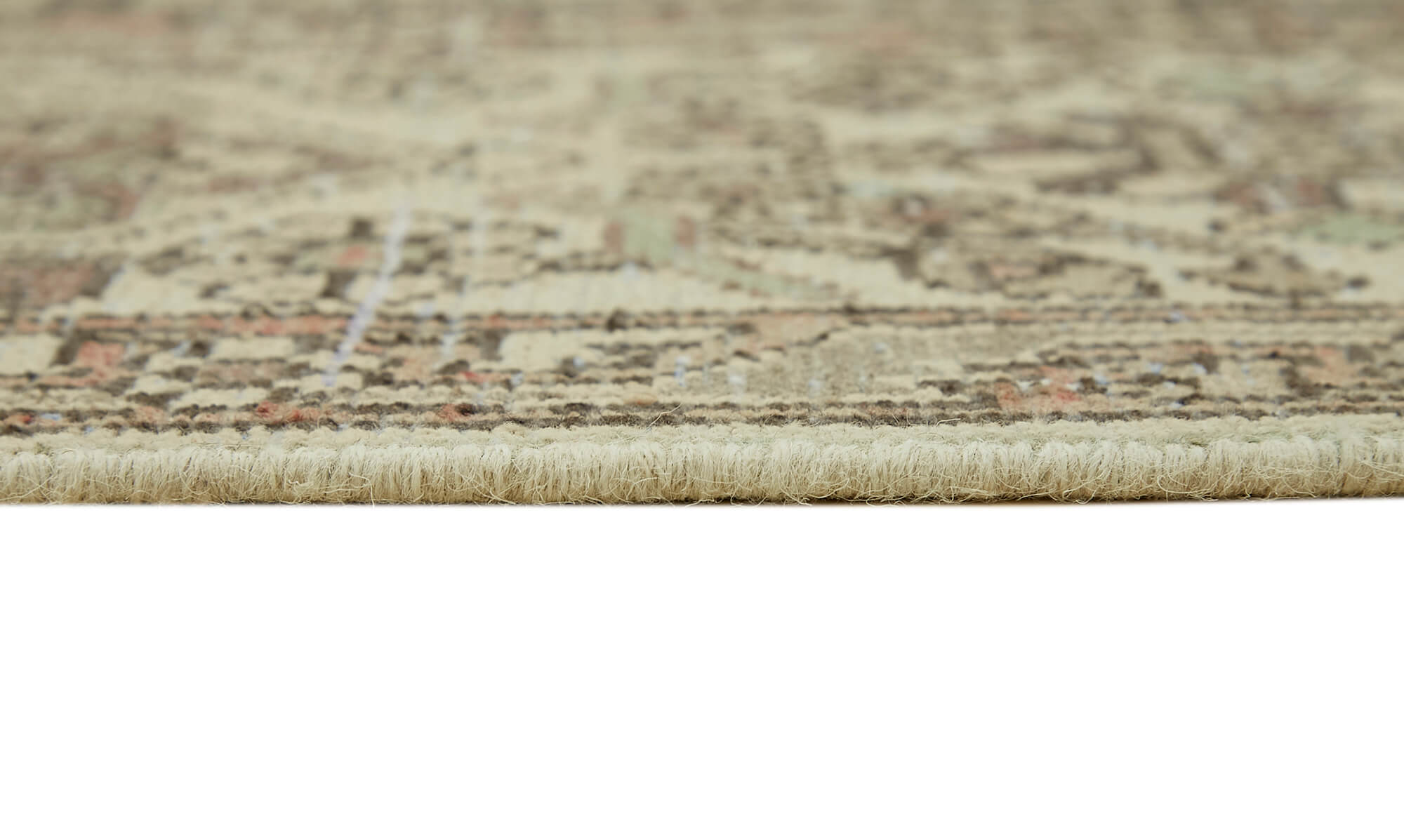 Beige Persian Handmade — 3.03 x 3.68