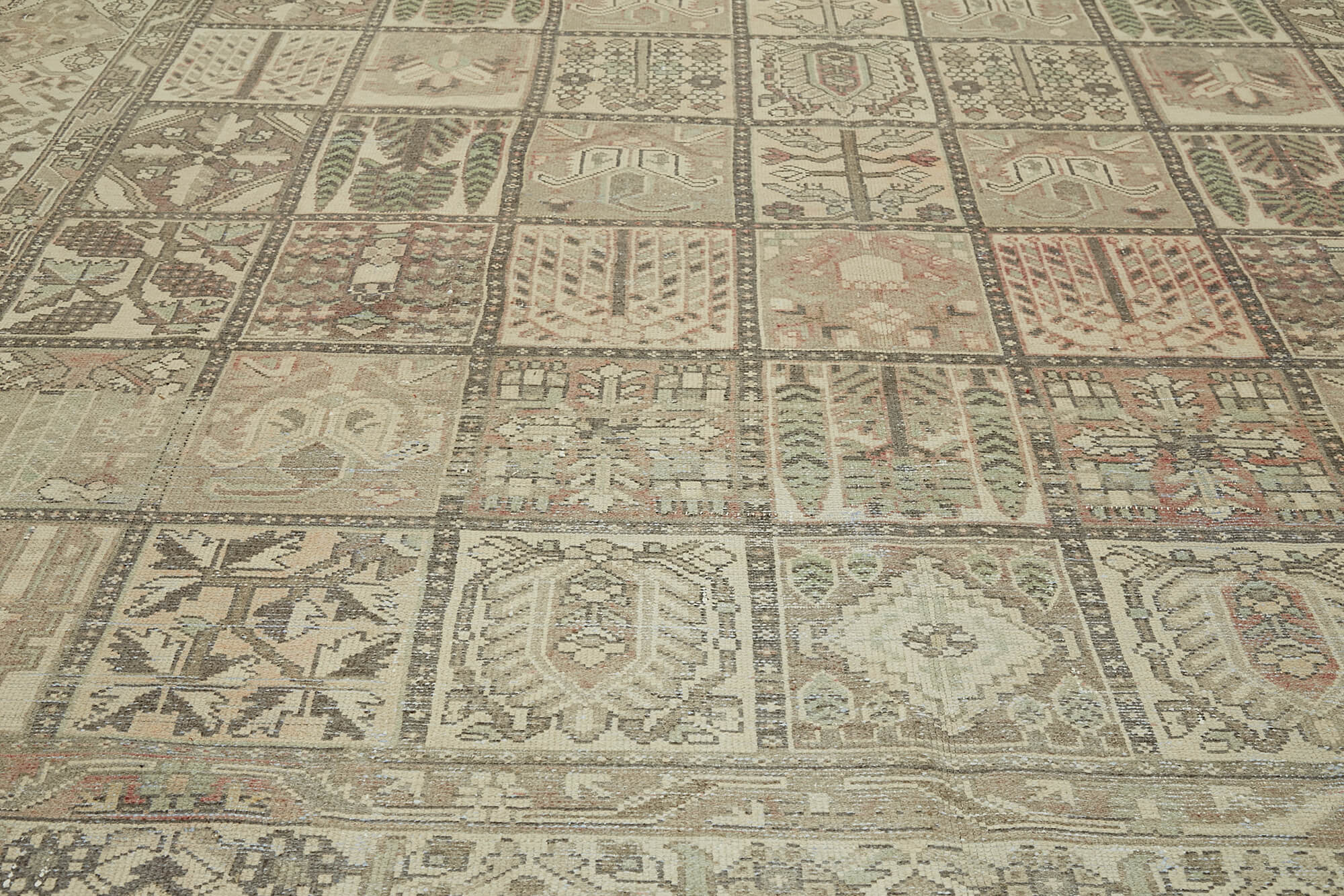 Beige Persian Handmade — 3.03 x 3.68