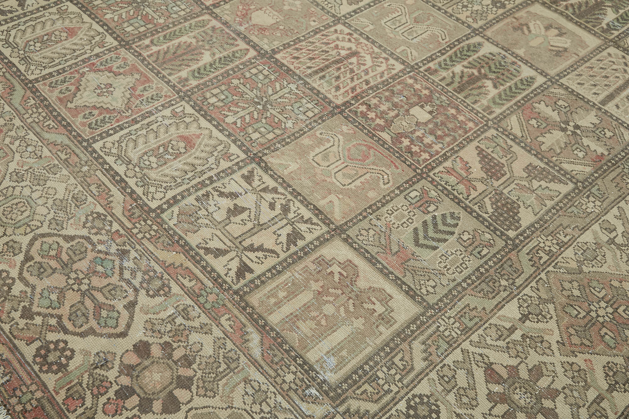 Beige Persian Handmade — 3.03 x 3.68